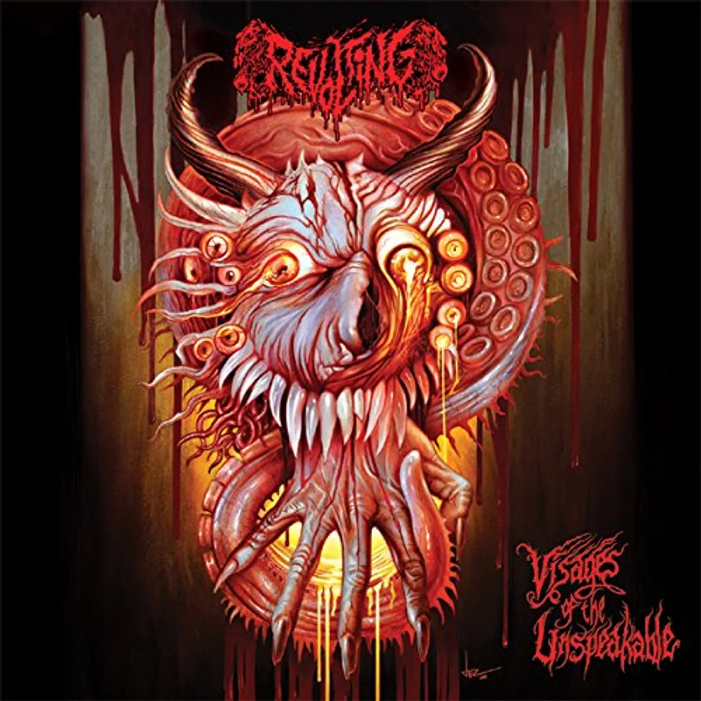 Revolting VISAGES OF THE UNSPEAKABLE CD