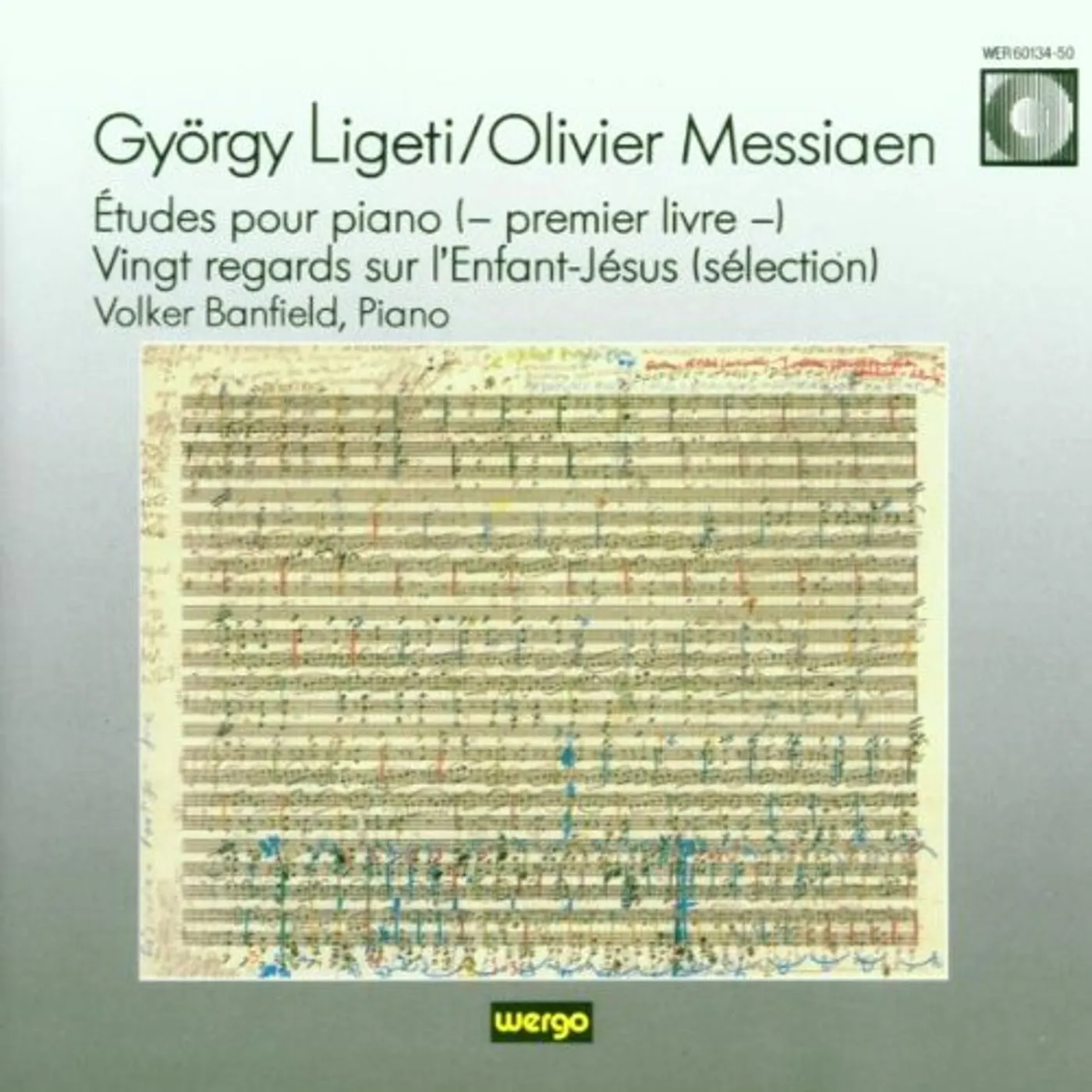 Volker Banfield LIGETI: ETUDES FOR PIANO BOOK 1. MESSIAEN. VINGT CD