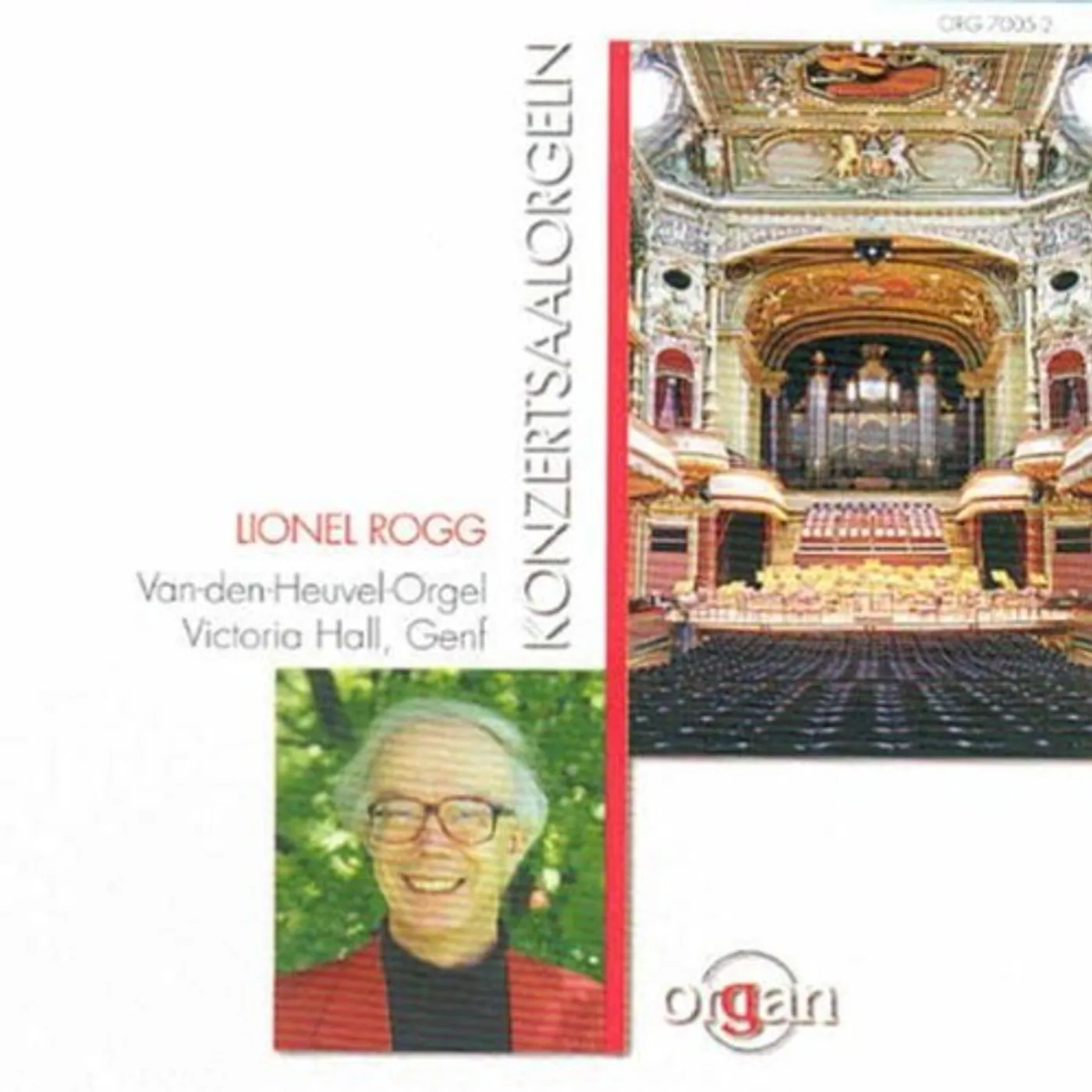 Lionel Rogg KONZERTSAAL-ORGELN CD
