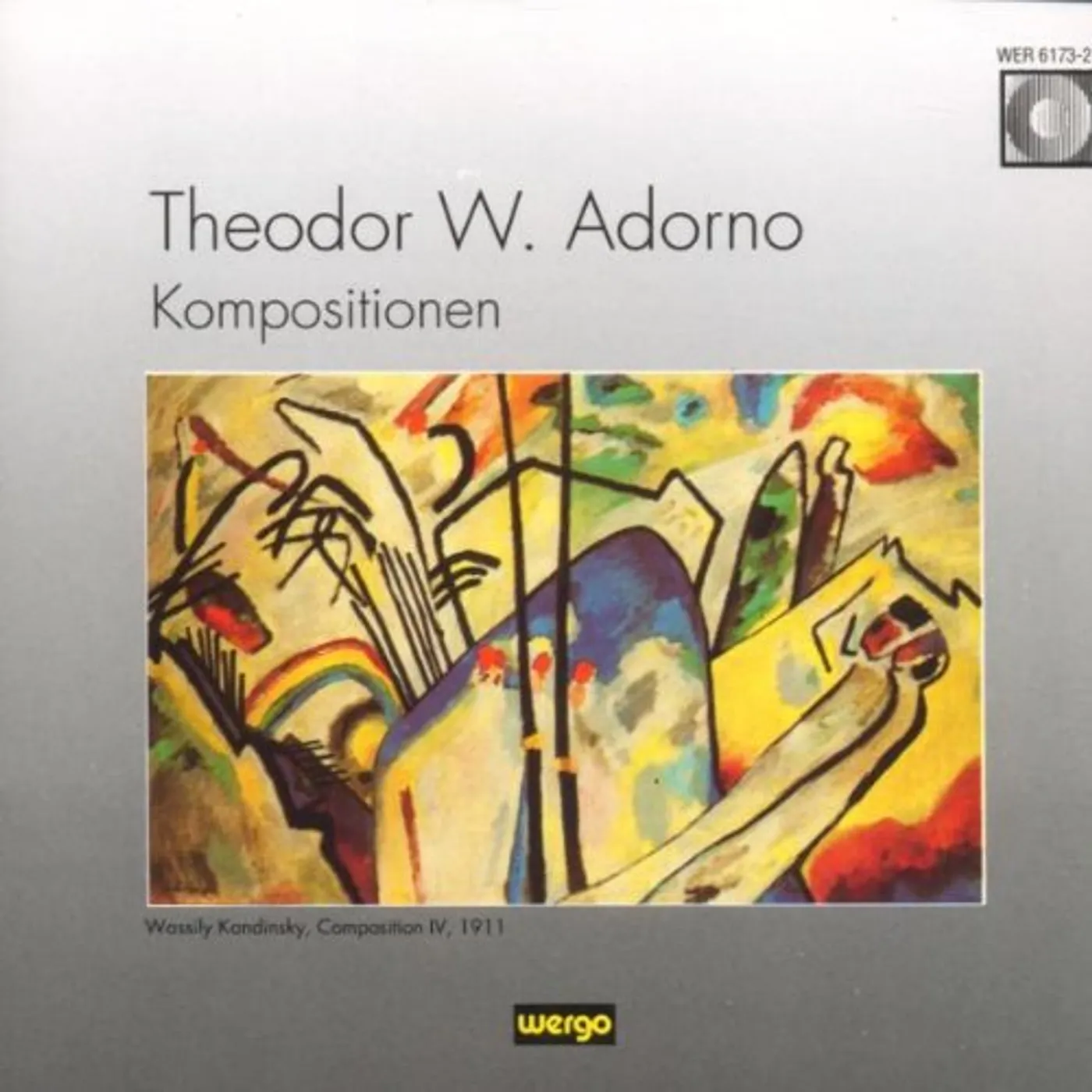 Buchberger Quartet ADORNO: 2 WORKS FOR STRING QUARTET / 7 SHORT CD