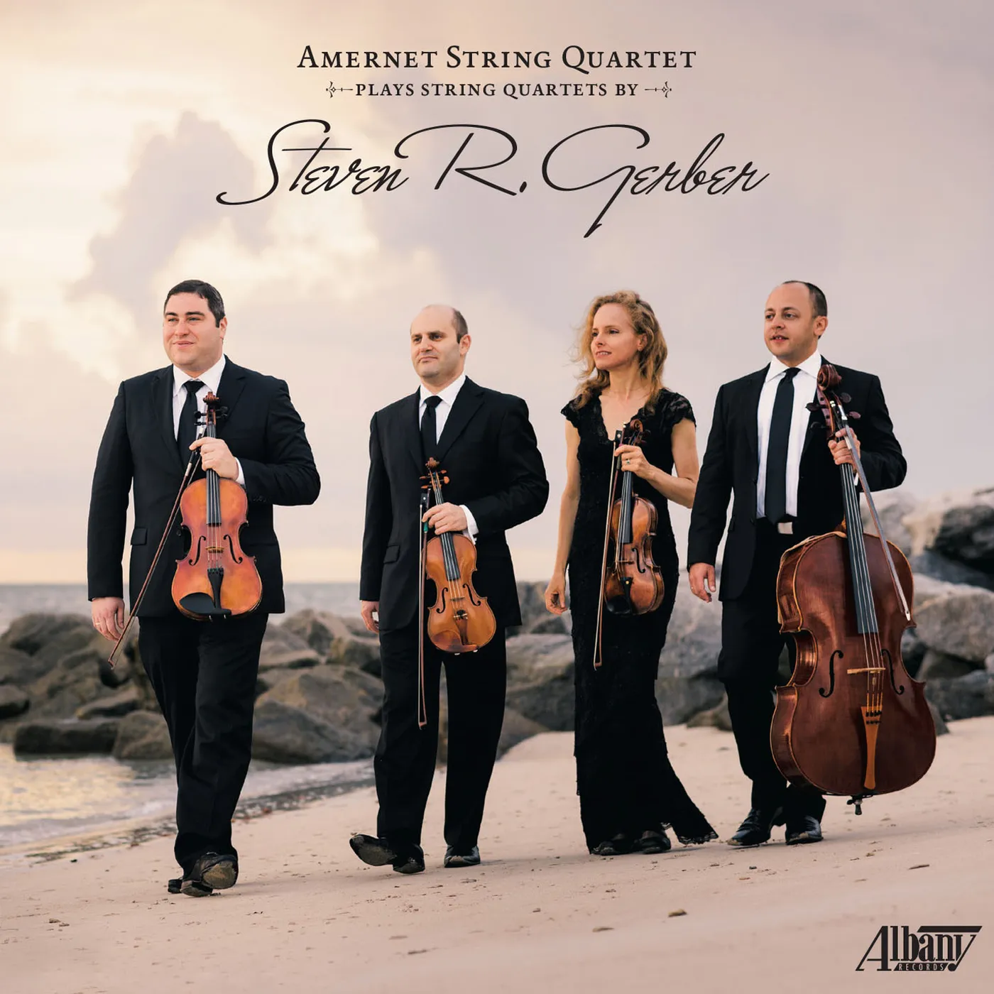 Steven Gerber AMERNET STRING QUARTET CD