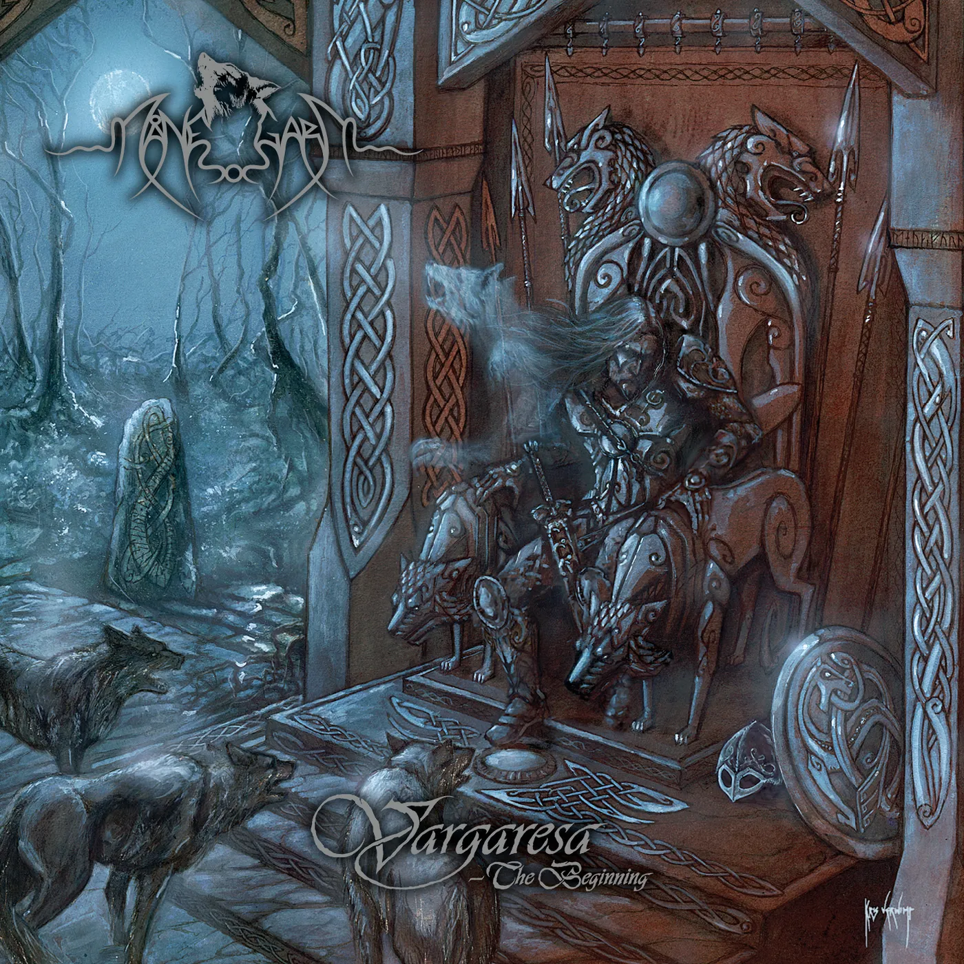 Månegarm VARGARESA - BEGINNING CD