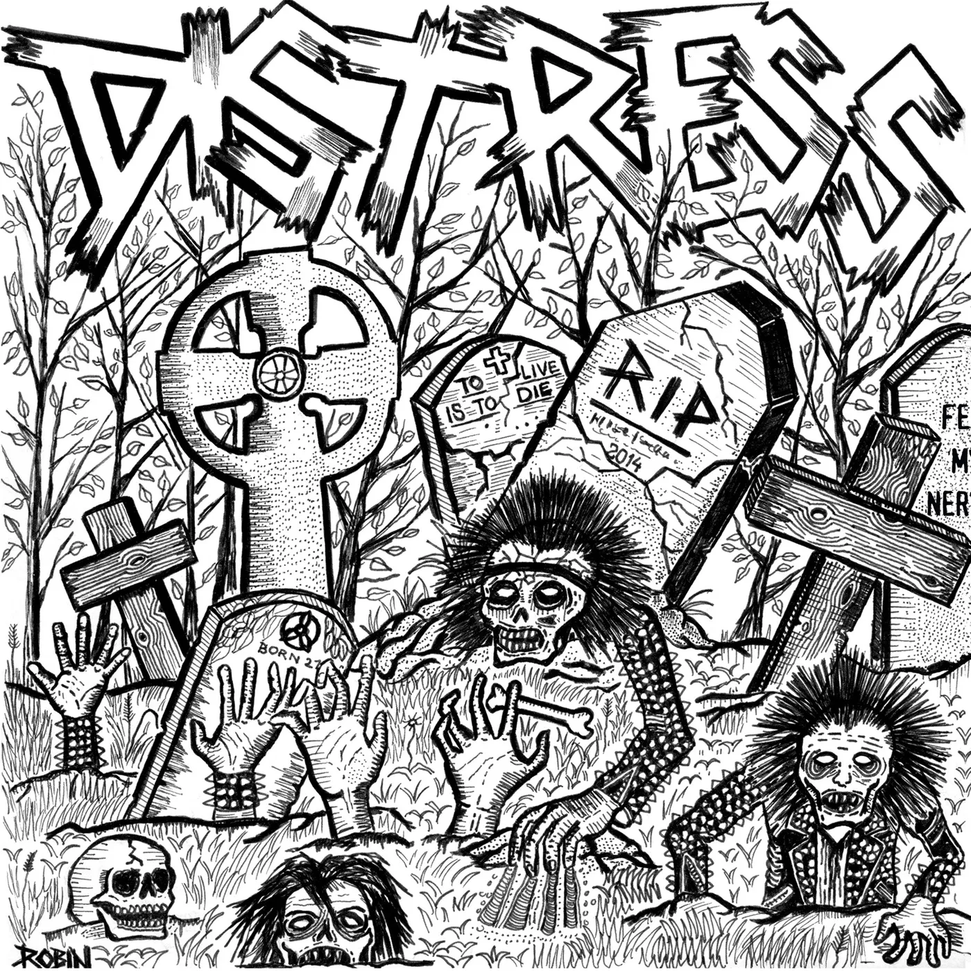 DISTRESS Vinyl Record