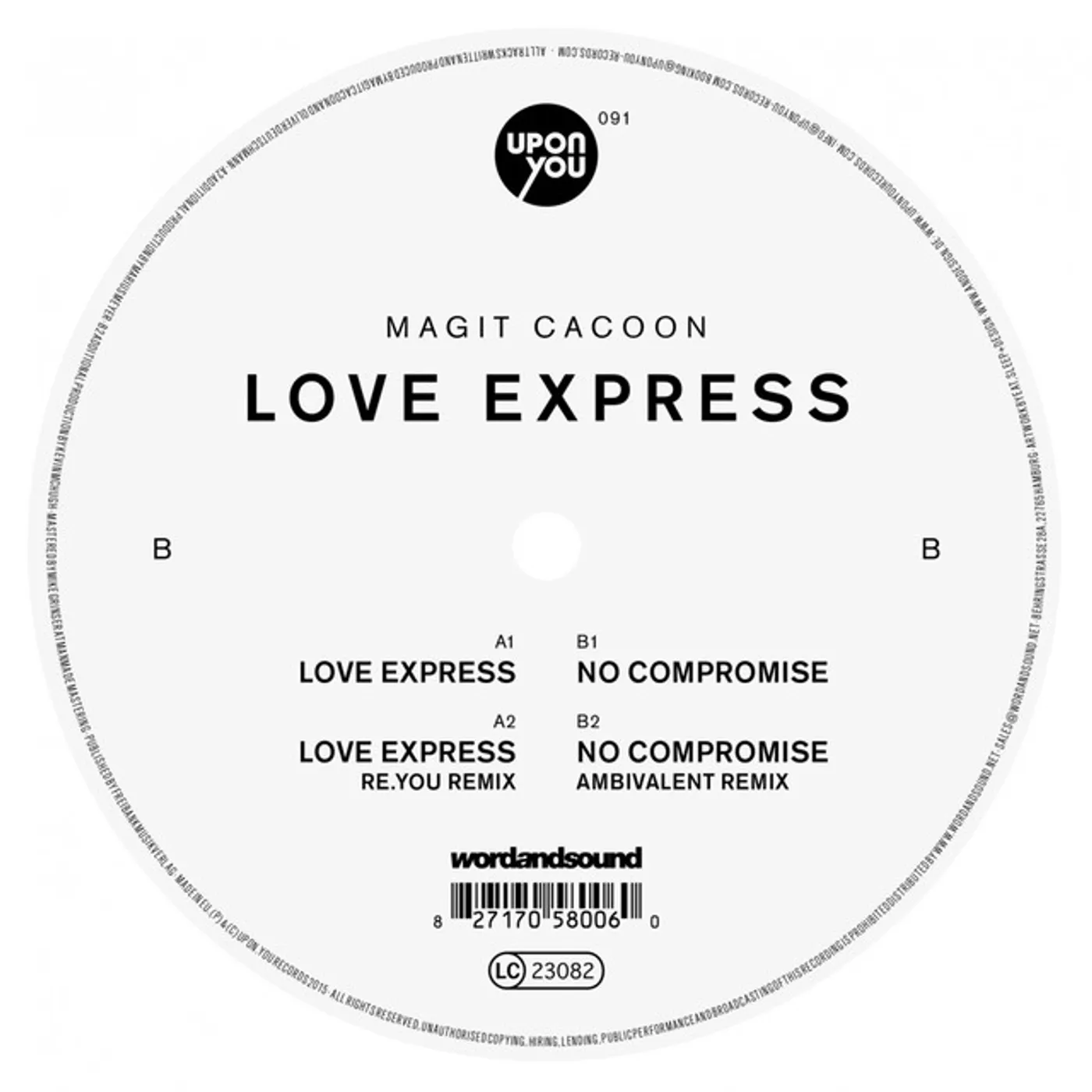 Magit Cacoon Love Express Vinyl Record