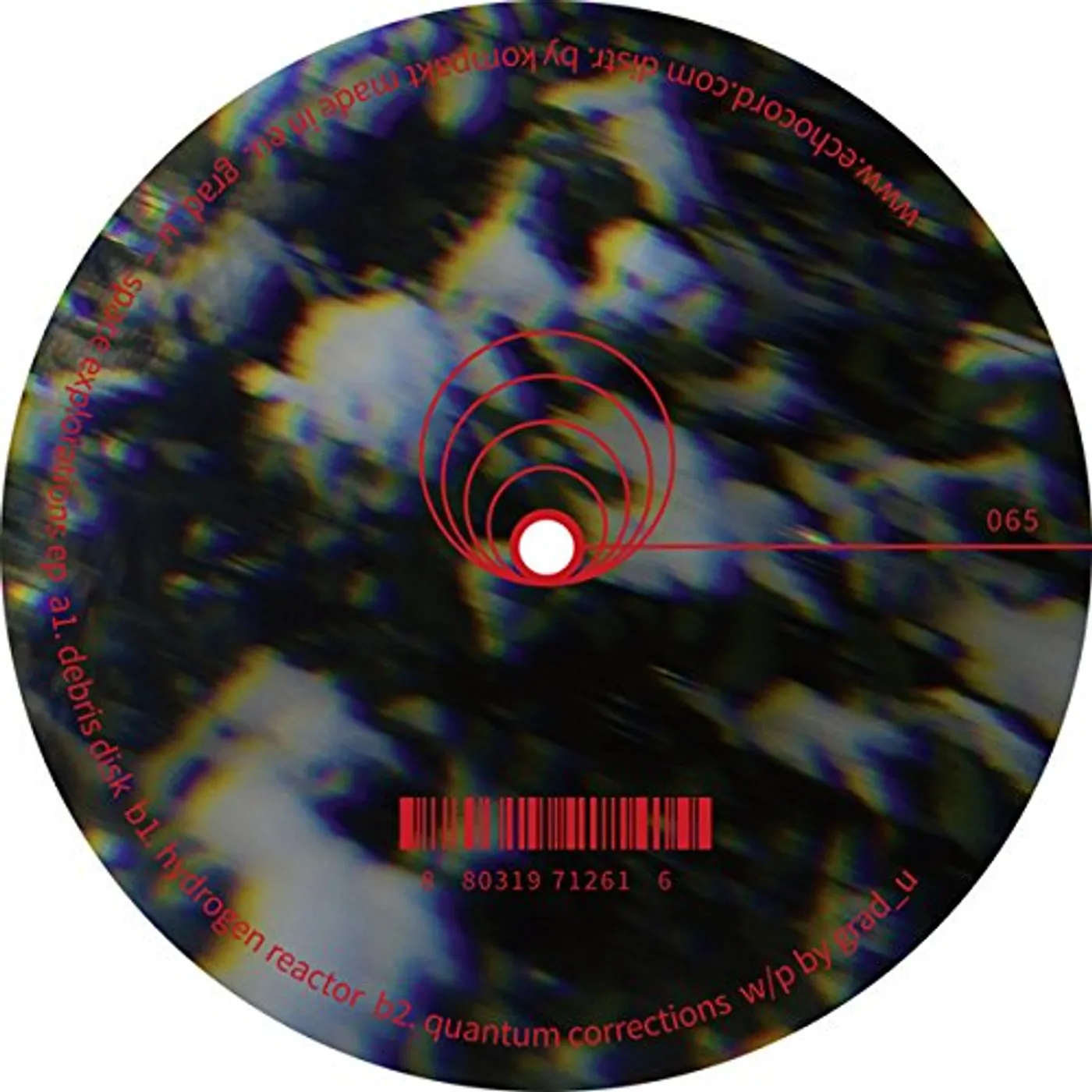 Grad_U Space Explorations Vinyl Record