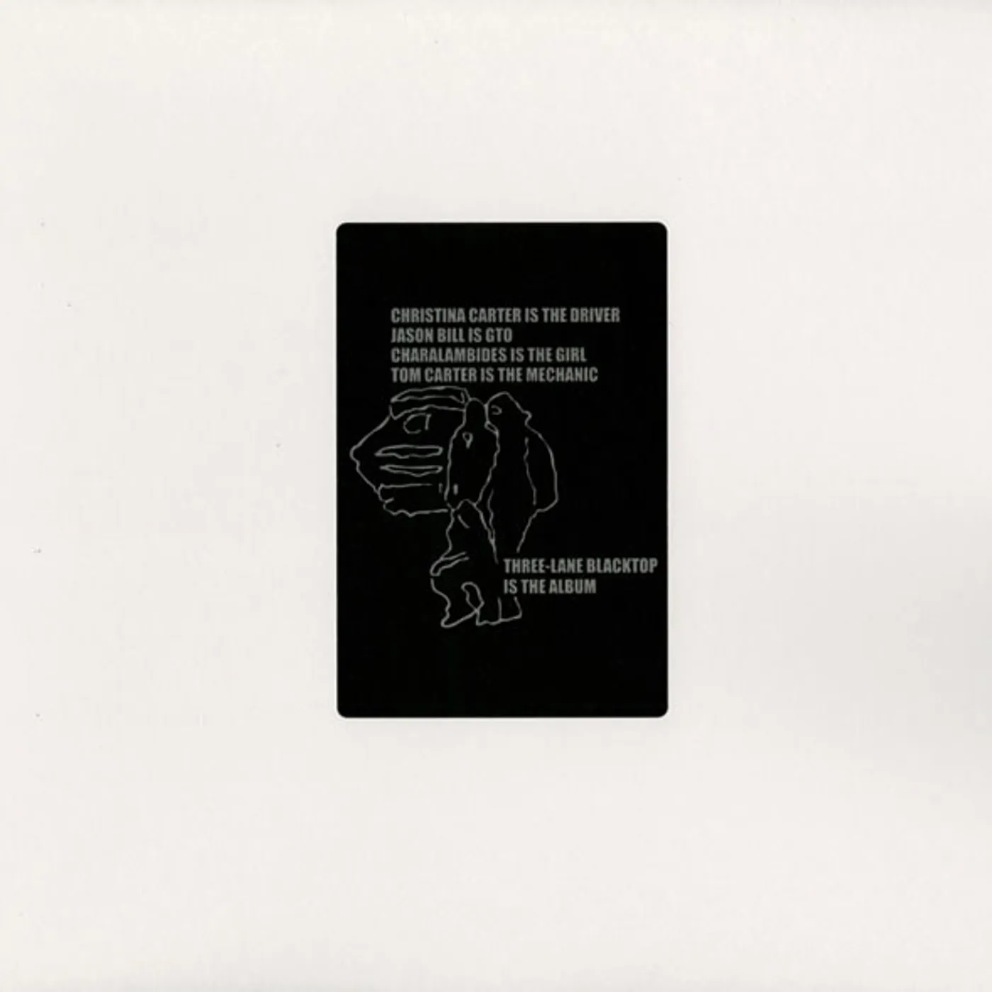 Charalambides THREE LANE BLACKTOP Vinyl Record