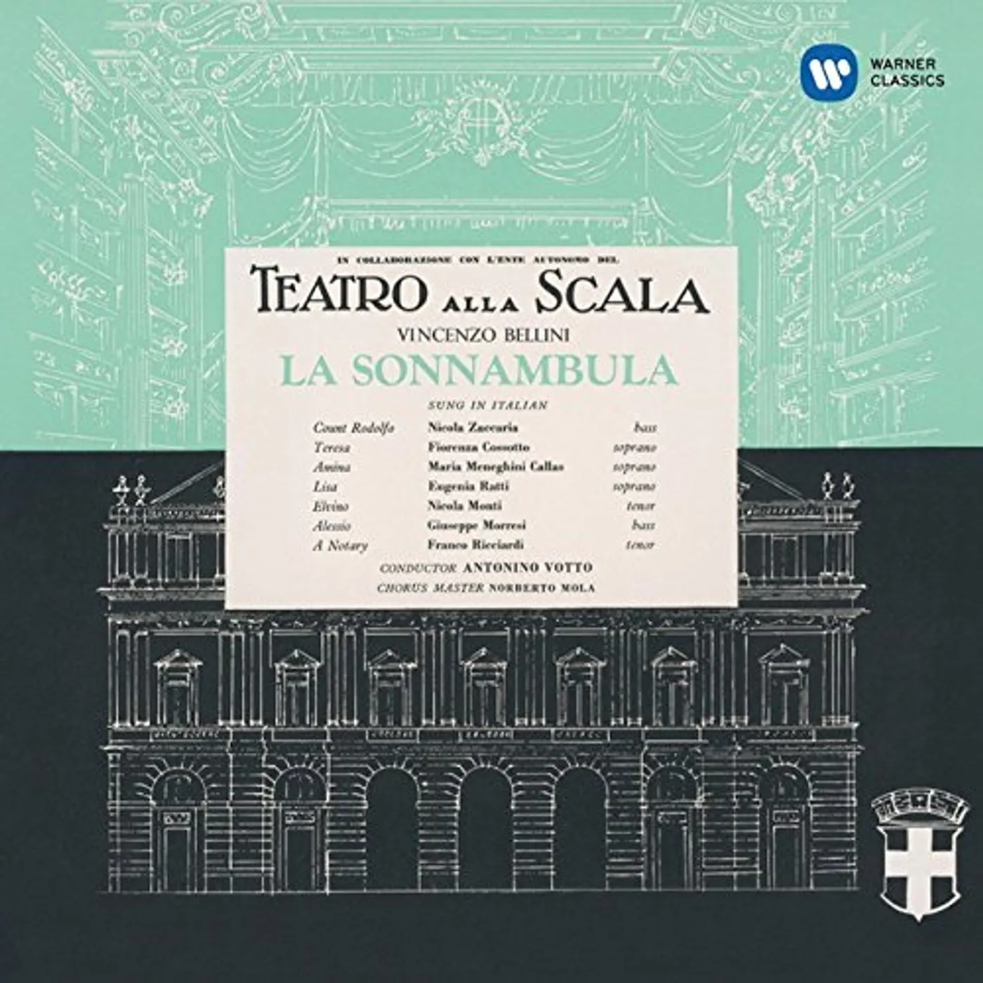 Maria Callas BELLINI: LA SONNAMBULA CD Super Audio CD