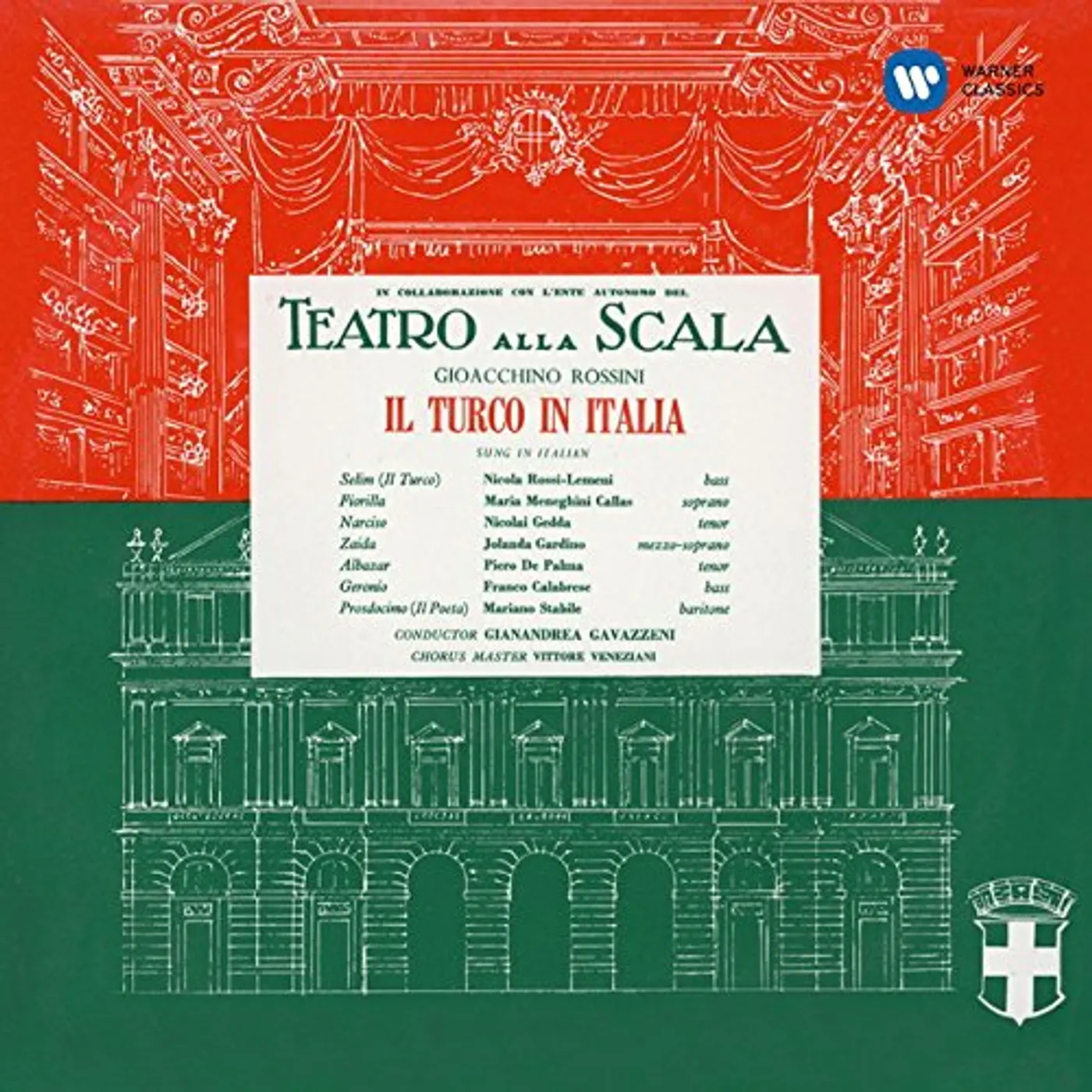 Maria Callas ROSSINE: IL TURCO IN ITALIA CD Super Audio CD