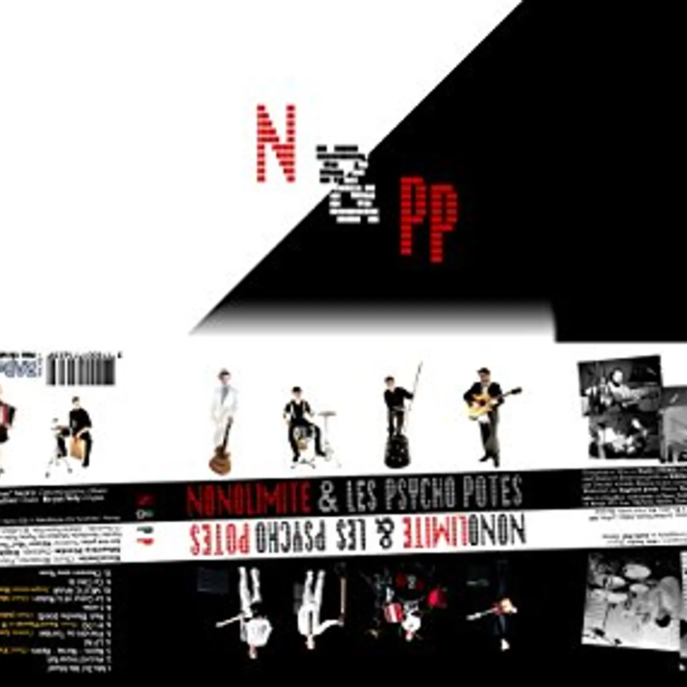 Nonolimite & les Psycho Potes DOUBLE ALBUM CD