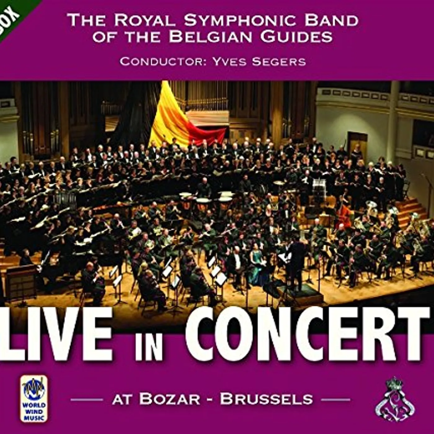 Yves Segers LIVE IN CONCERT AT BOZAR BRUSSELS CD