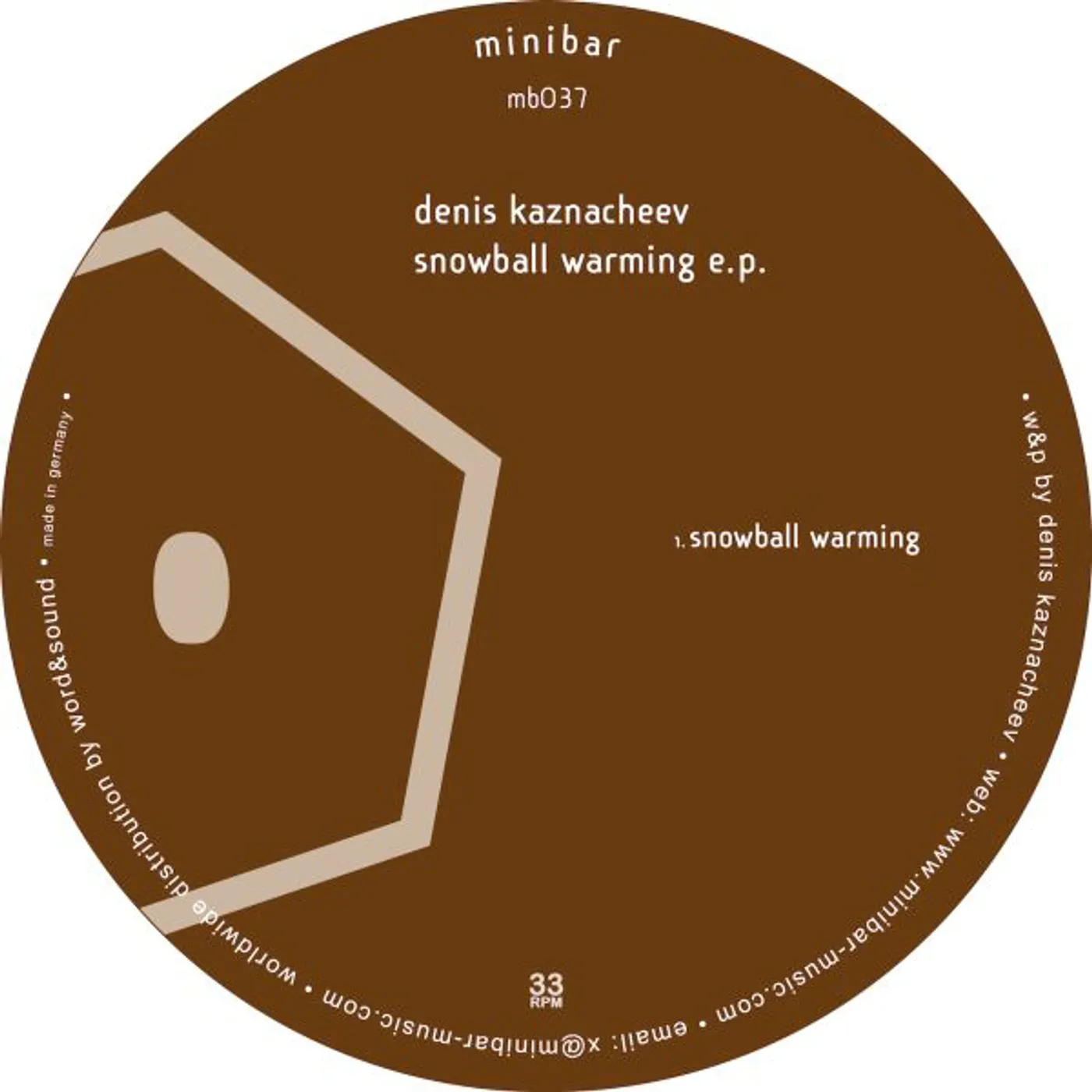 Denis Kaznacheev SNOWBALL WARMING Vinyl Record