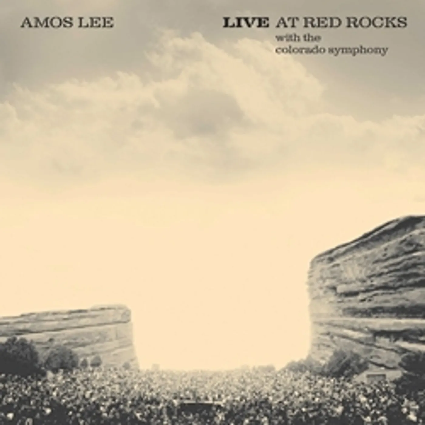 AMOS LEE LIVE AT RED ROCKS WITH THE COLORADO SYMPH Vinyl Record