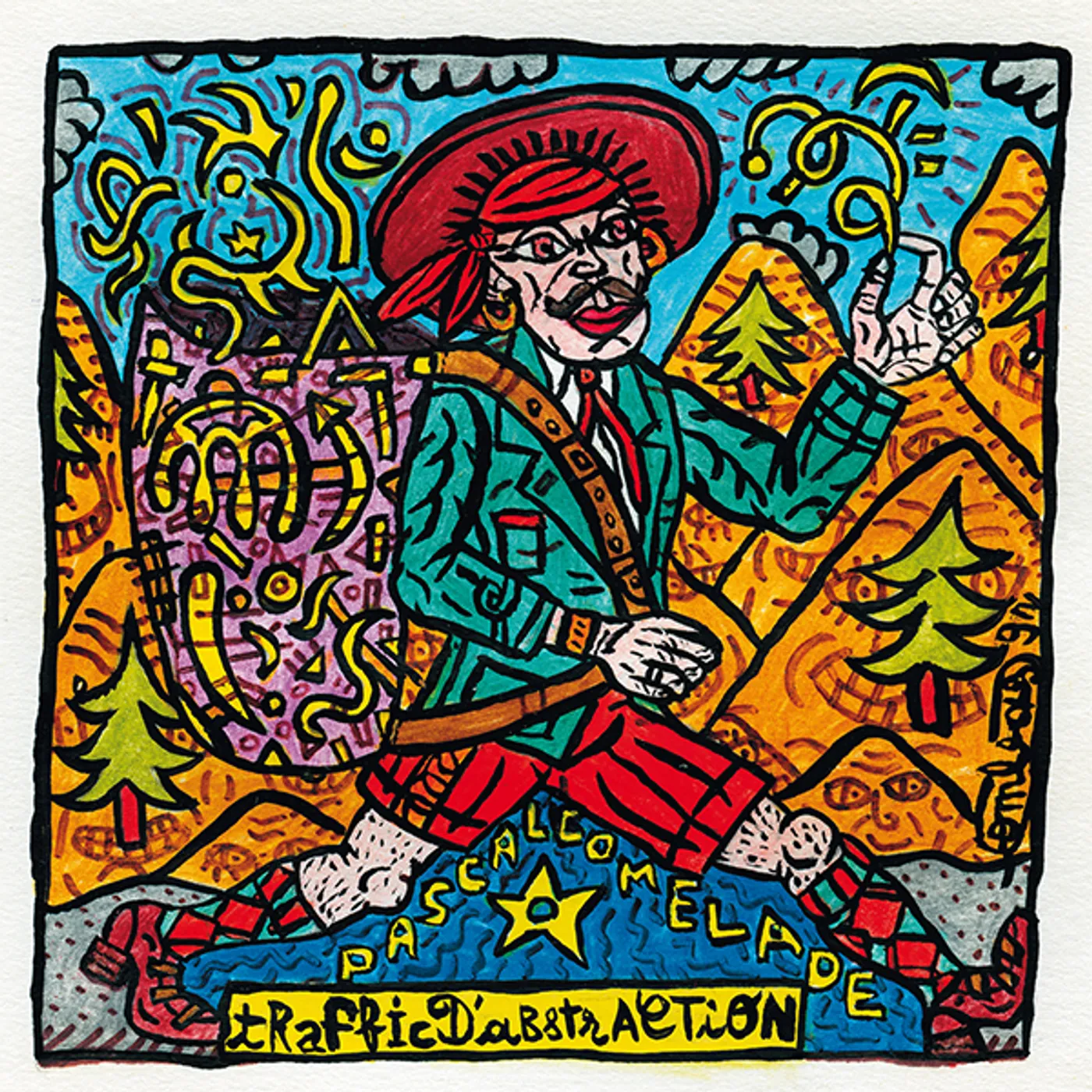 Pascal Comelade Traffic D'abstraction Vinyl Record