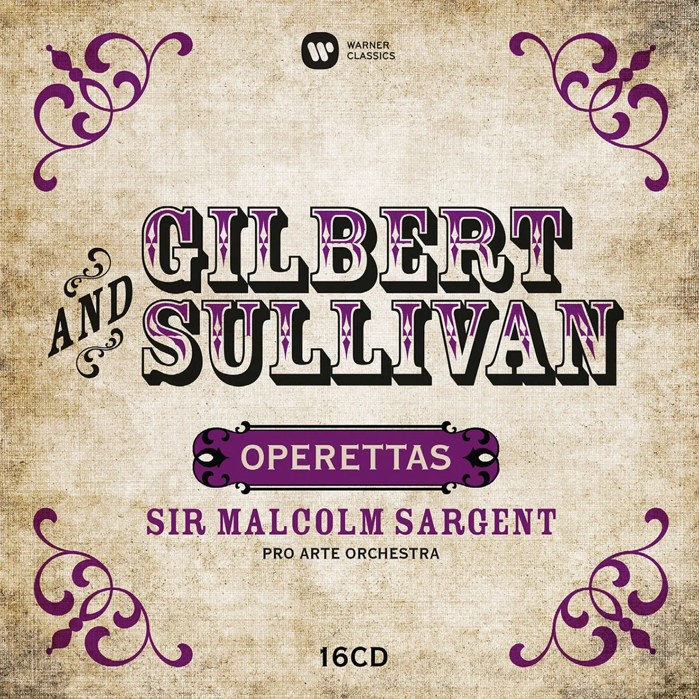 Malcolm Sargent GILBERT & SULLIVAN: OPERETTAS CD