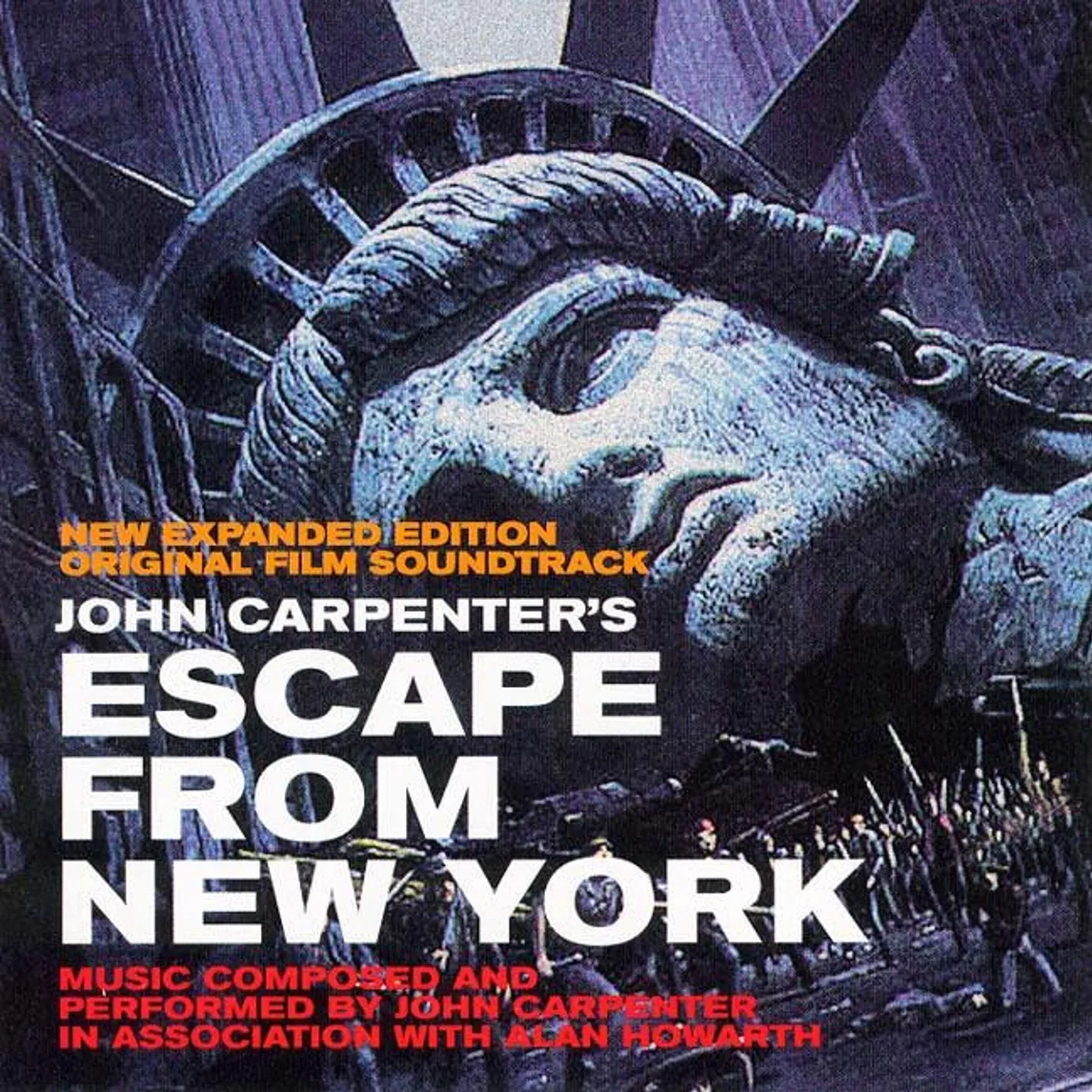 John Carpenter ESCAPE FROM NEW YORK / Original Soundtrack Vinyl Record