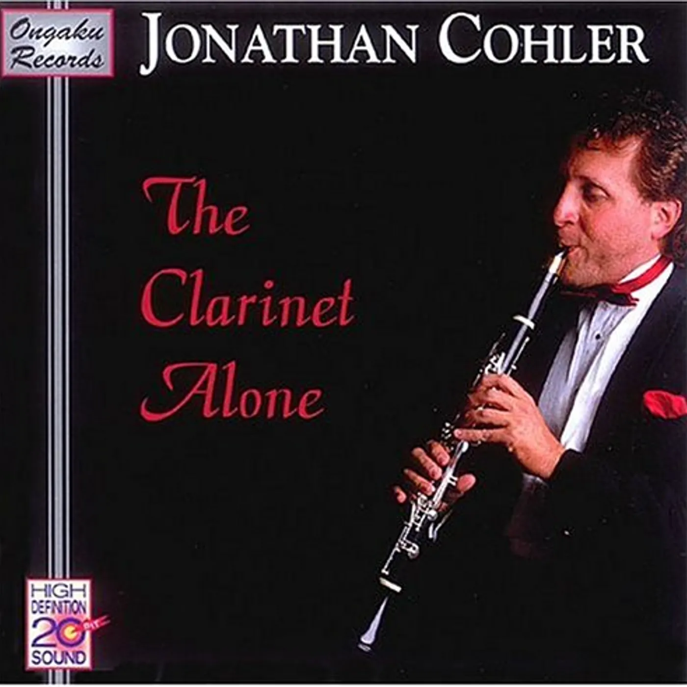 Jonathan Cohler CLARINET ALONE CD