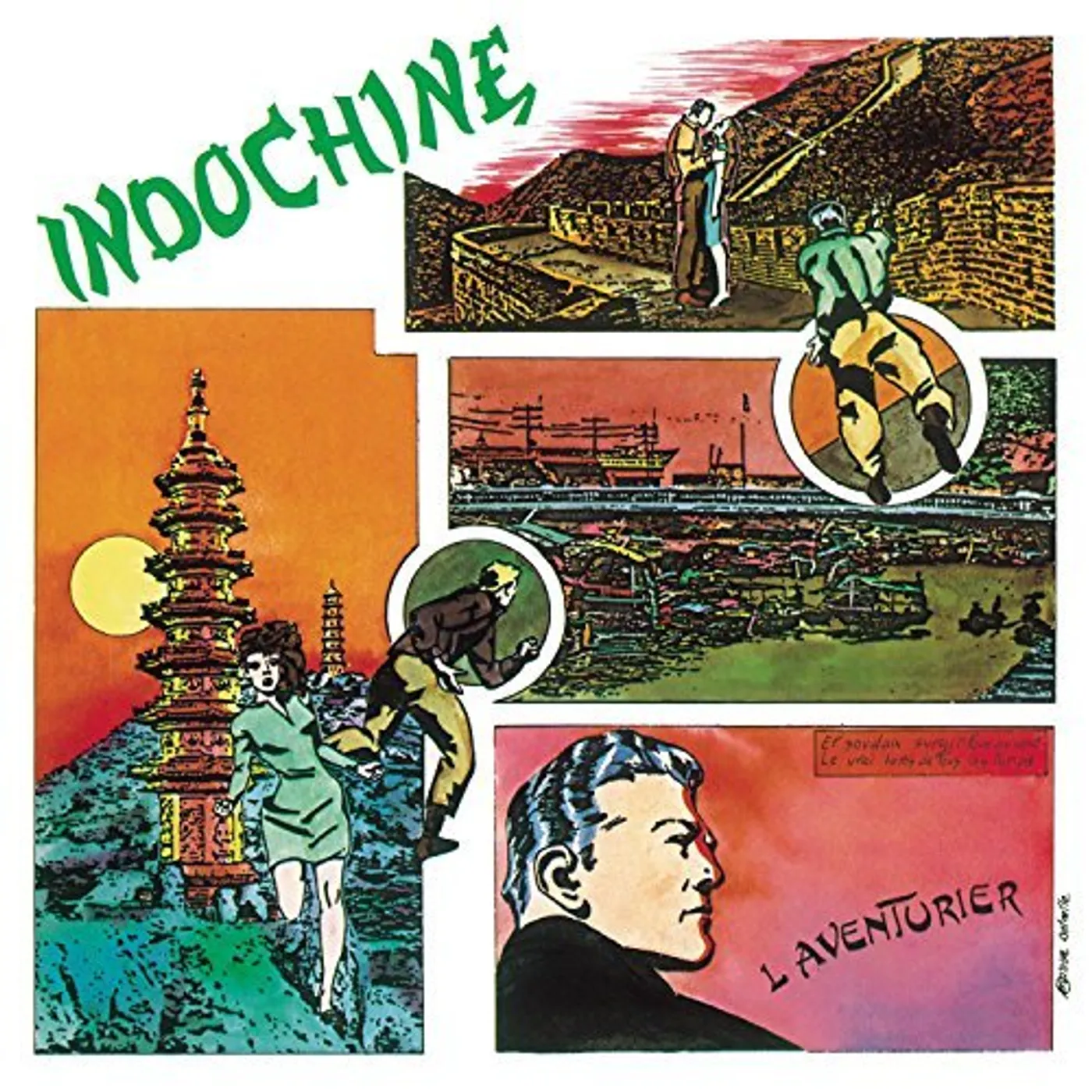 Indochine L'Aventurier Vinyl Record