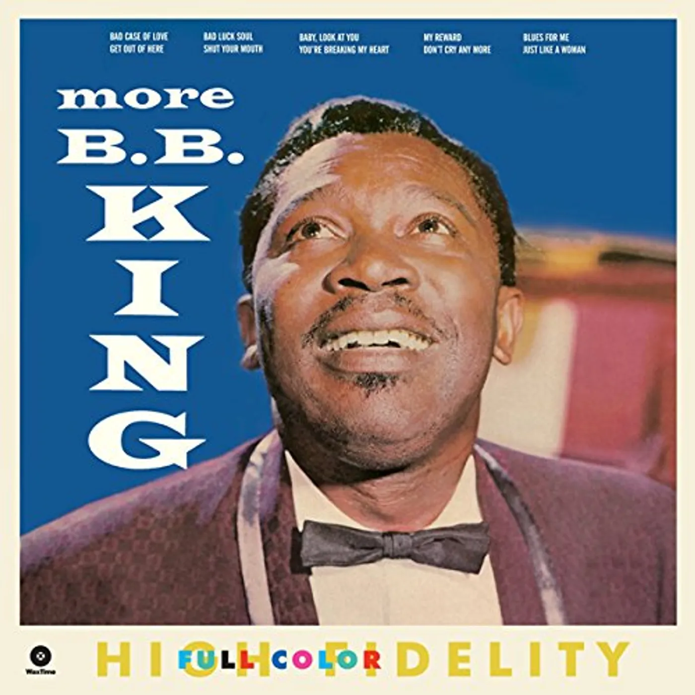 B.B. King MORE Vinyl Record - Spain Release