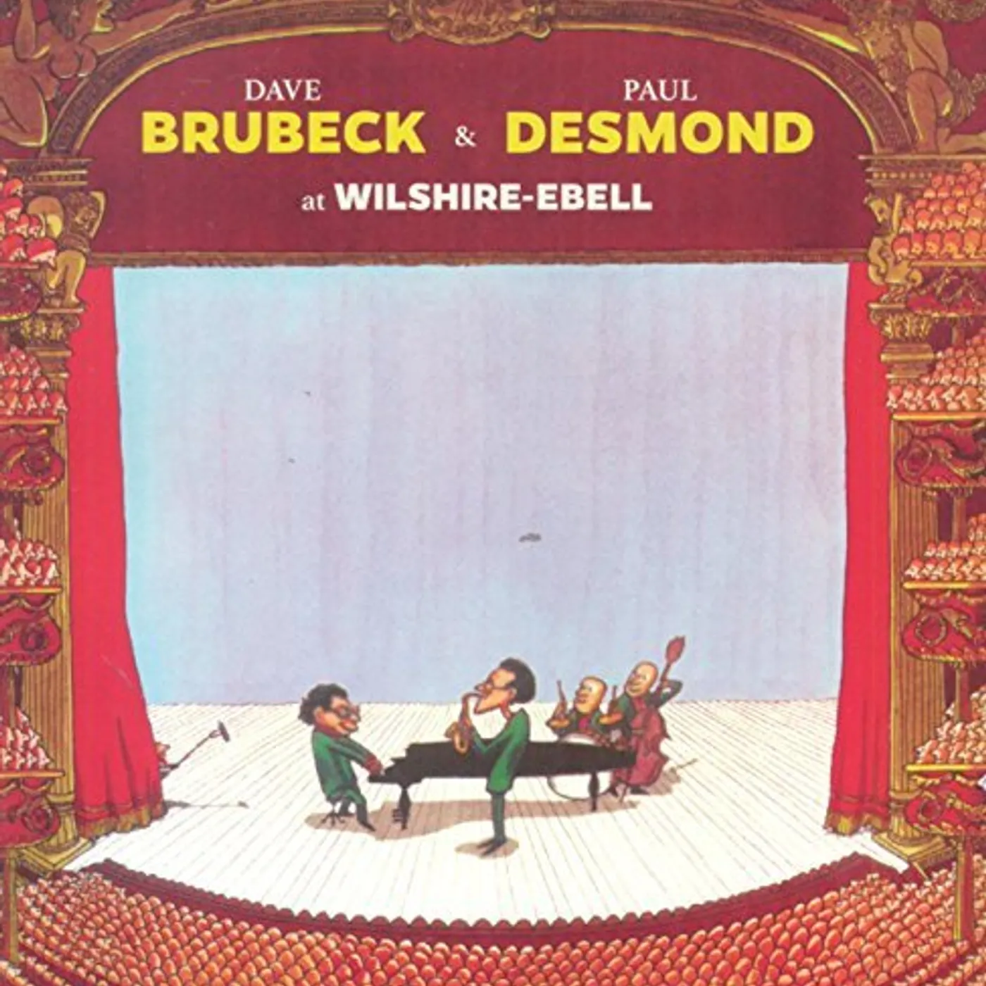 Dave Brubeck & Paul Desmond AT WILSHIRE EBELL / JAZZ AT THE BLACK HAWK CD
