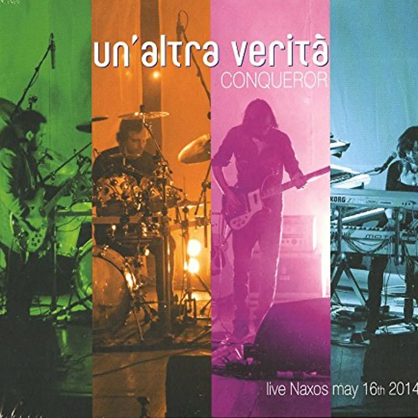 Conqueror UN'ALTRA REALTA'-LIVE NAXOS MAY 16TH 2014 DVD