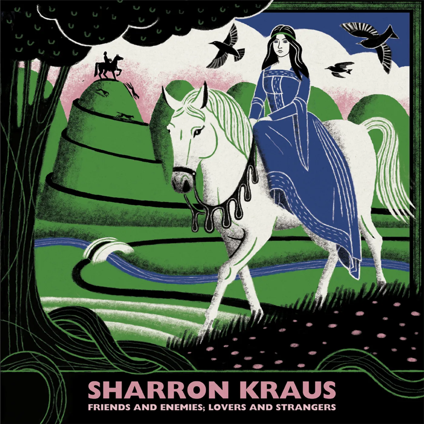 Sharron Kraus FRIENDS AND ENEMIES / LOVERS AND STRANGERS Vinyl Record