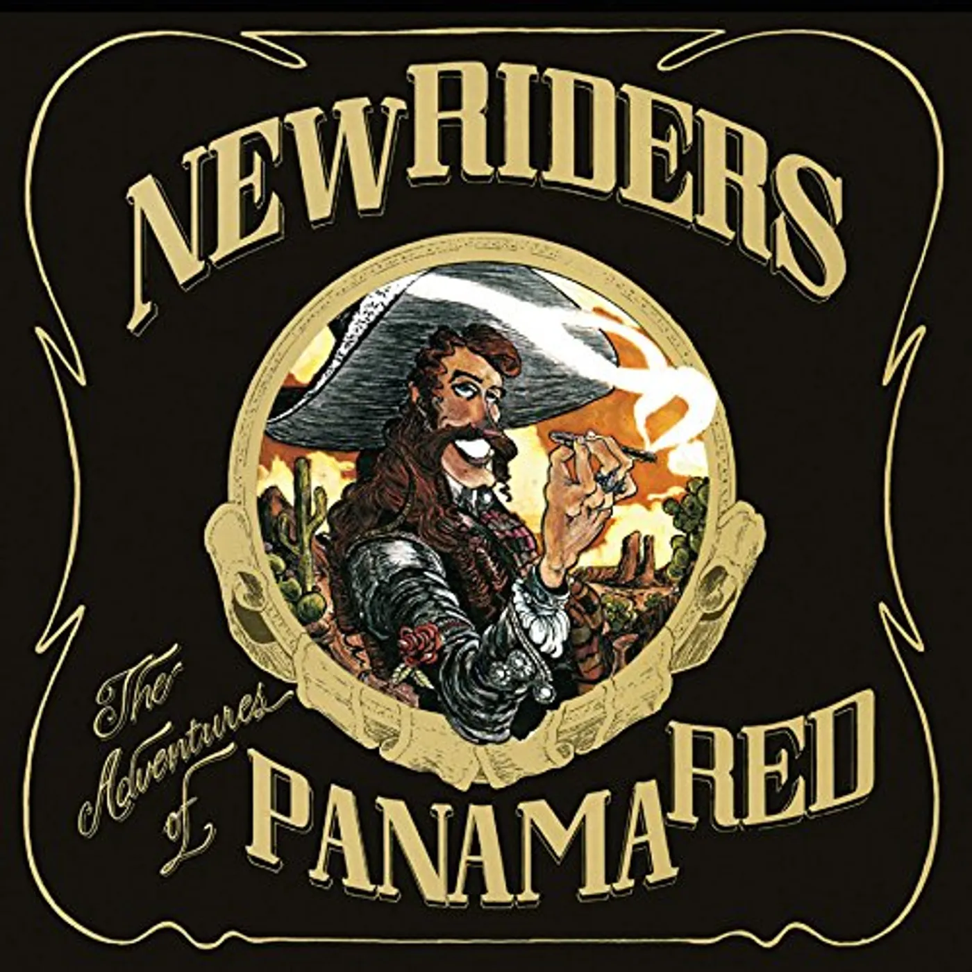 New Riders of the Purple Sage ADVENTURES OF PANAMA RED Vinyl Record