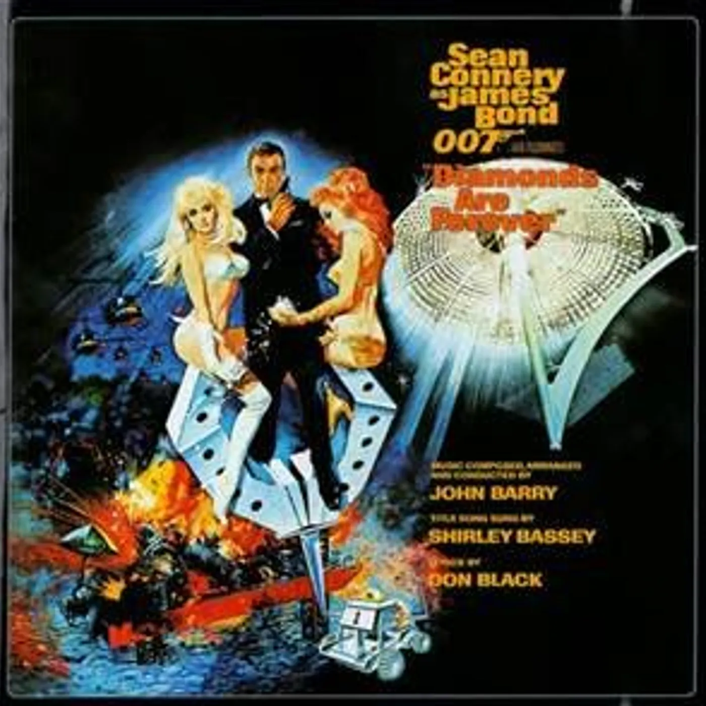 DIAMONDS ARE FOREVER / Original Soundtrack Vinyl Record