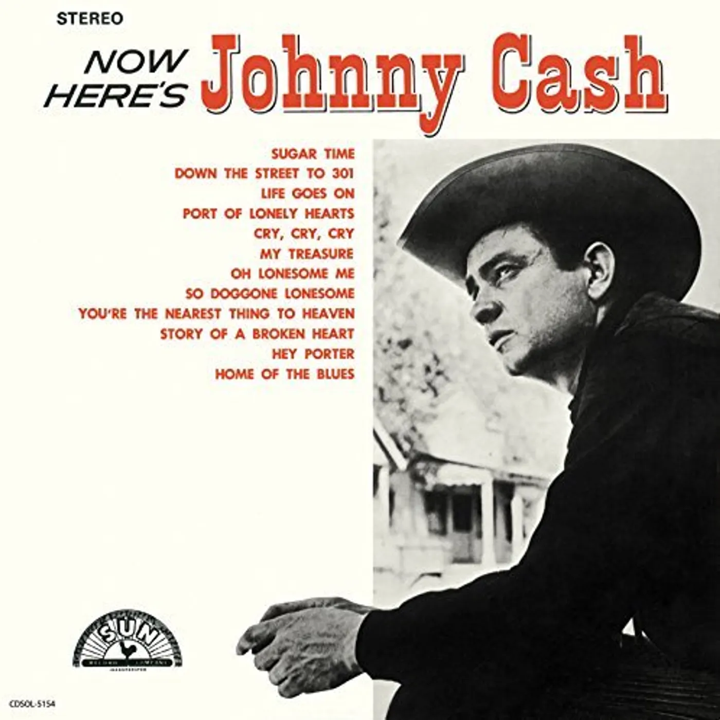 NOW HERE'S JOHNNY CASH CD