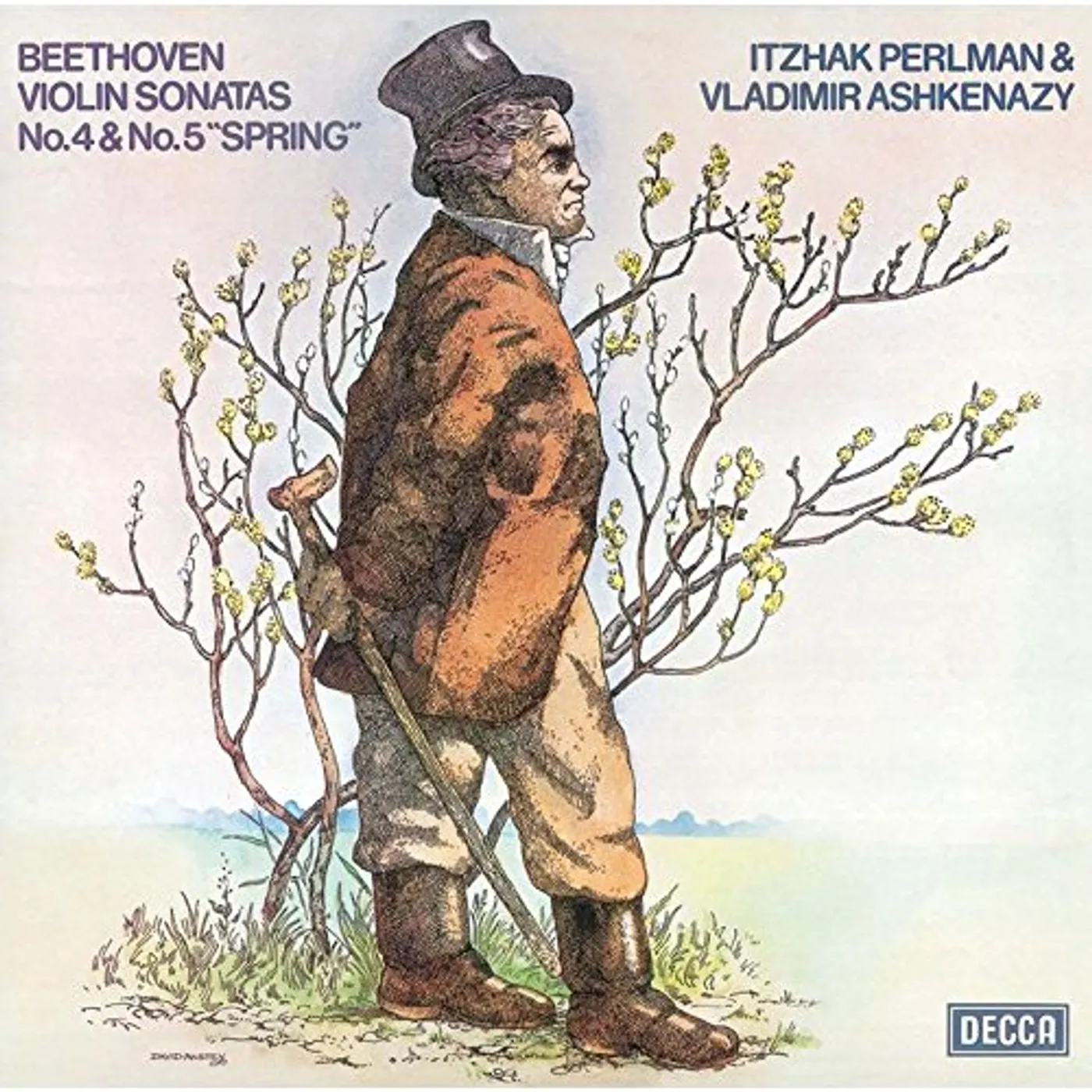 Itzhak Perlman BEETHOVEN: VIOLIN SONATAS NOS 4 & 5 CD