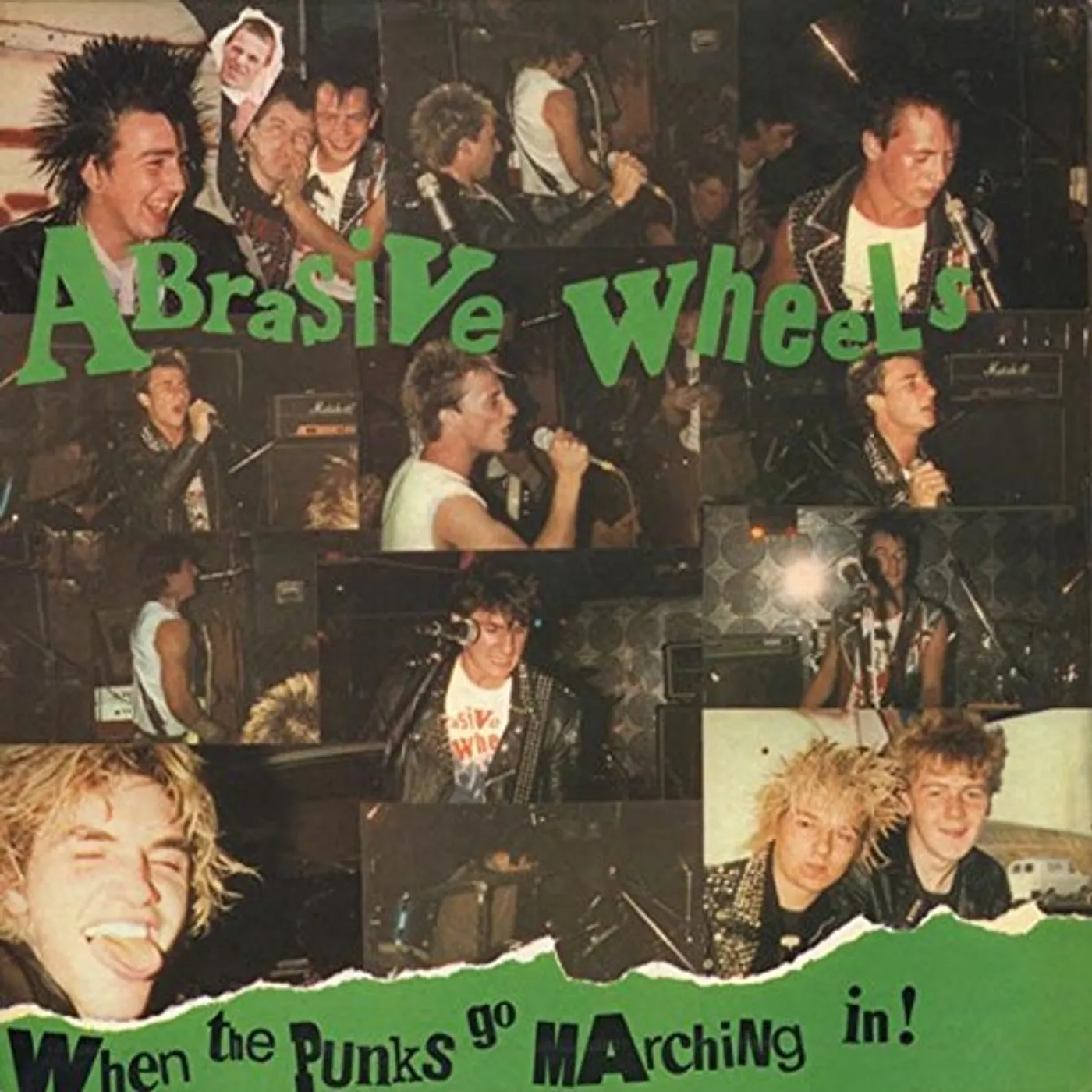 Abrasive Wheels When the Punks Go Marching In Vinyl Record