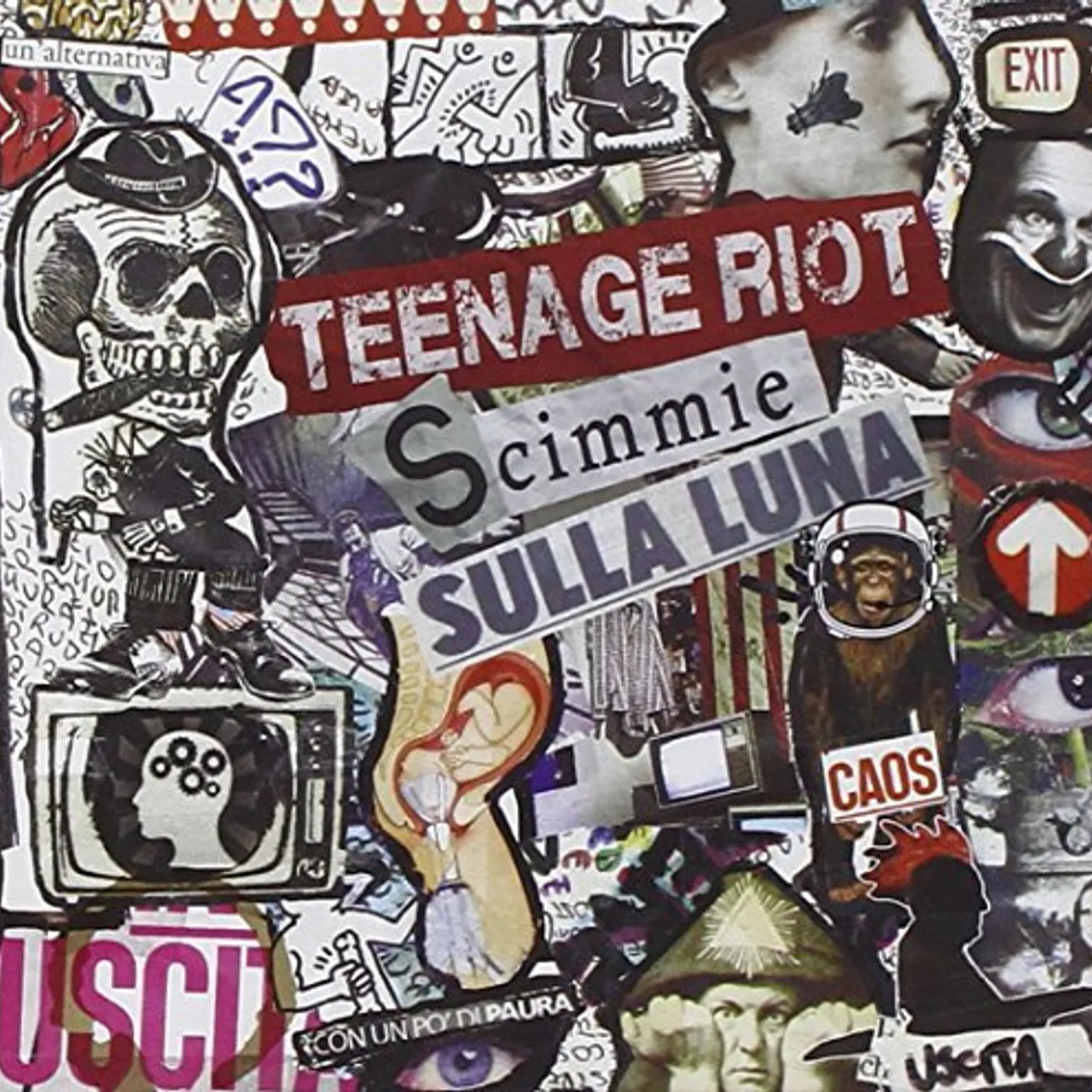 Teenage Riot SCIMMIE SULLA LUNA CD
