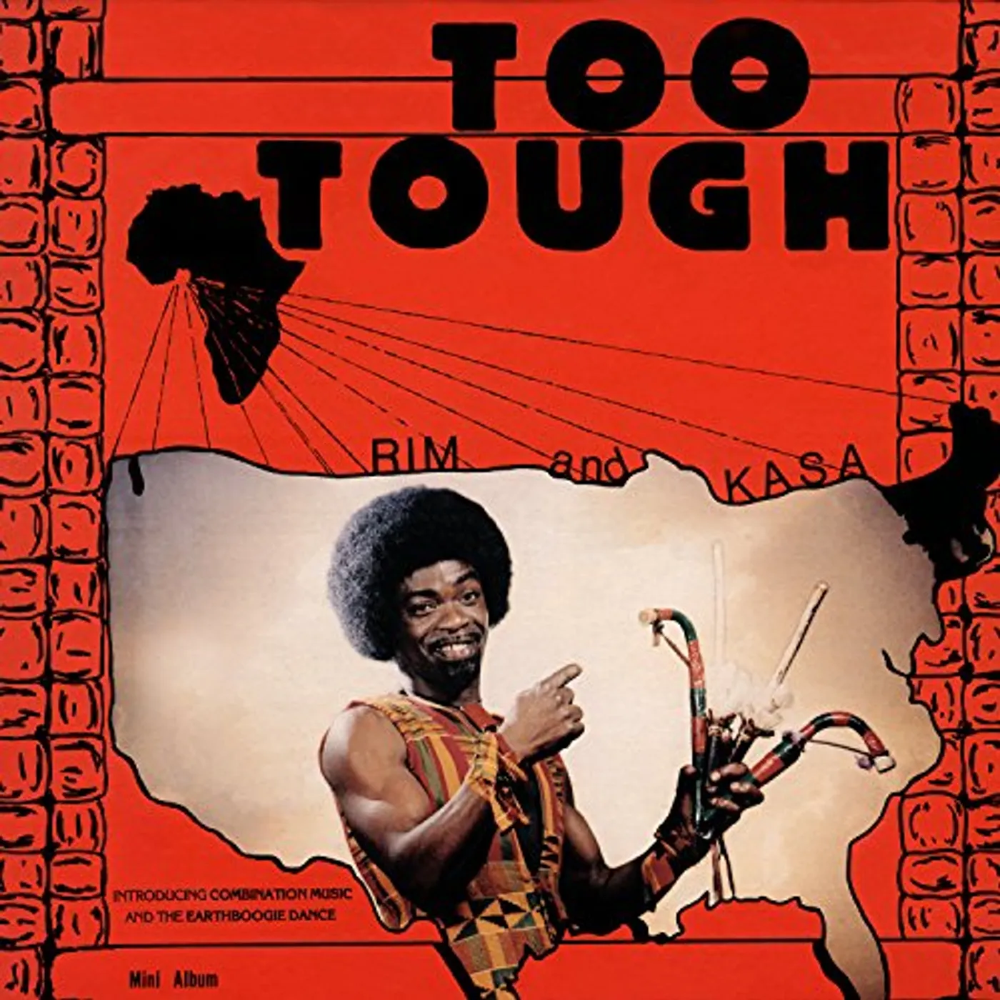 Rim Kwaku Obeng and Kasa / Rim Kwaku Obeng and The Believers TOO TOUGH/I'M NOT GOING TO LET YOU GO Vinyl Record - UK Release