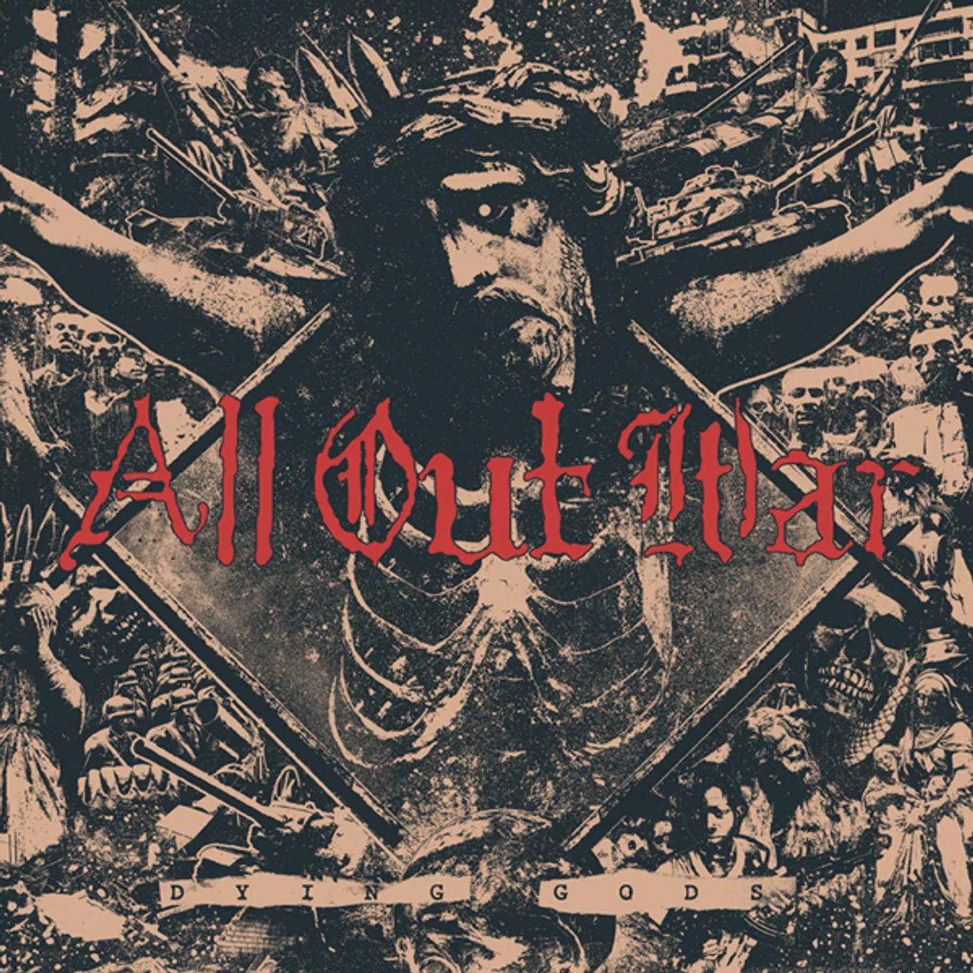 All Out War Dying Gods Vinyl Record