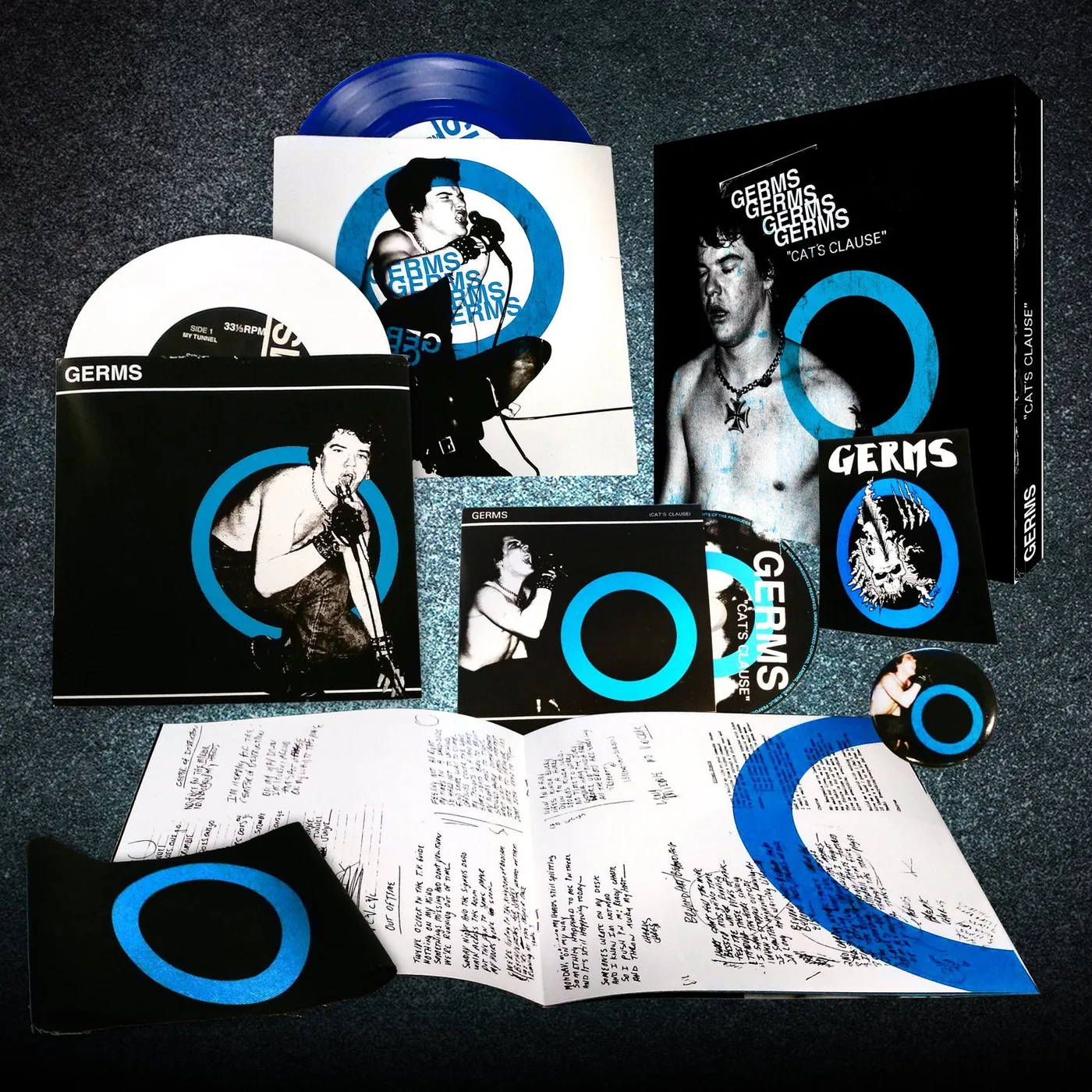 Germs CAT'S CLAUSE Vinyl Record Box Set