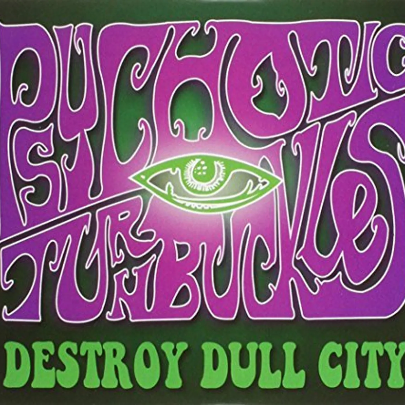 Psychotic Turnbuckles DESTROY DULL CITY CD