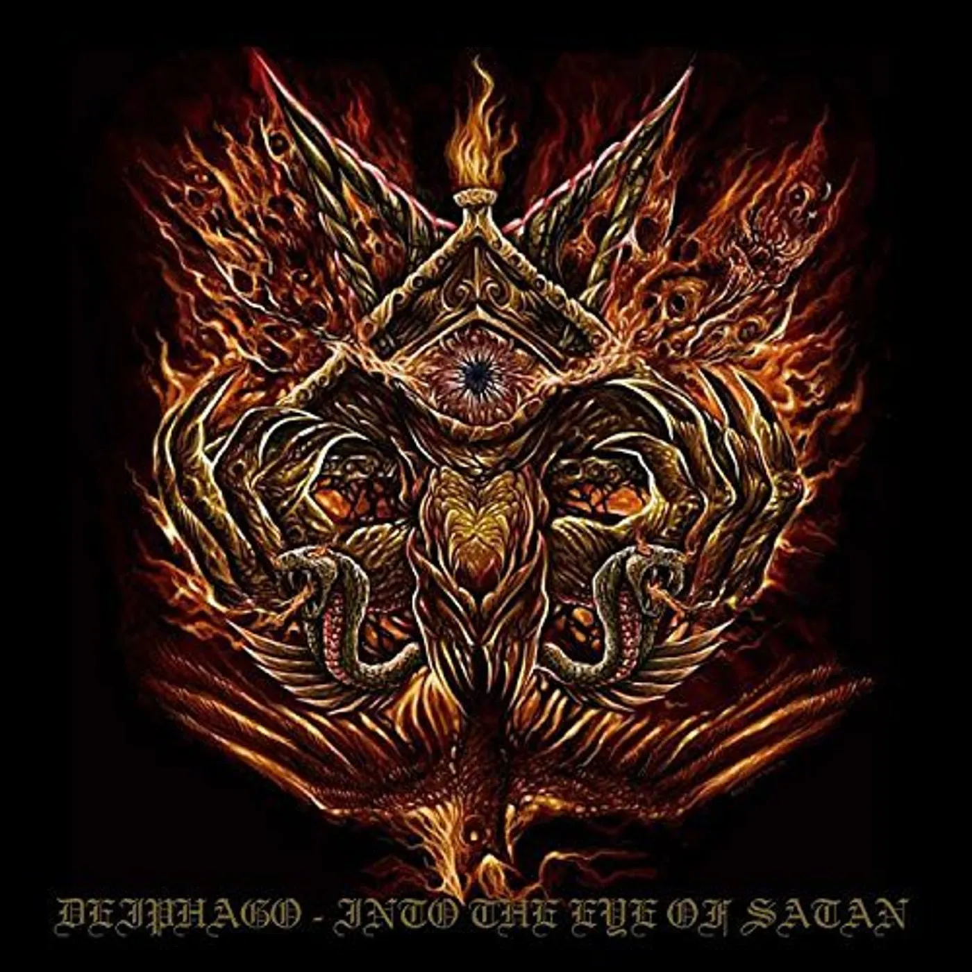 Deiphago Into the Eye of Satan Vinyl Record