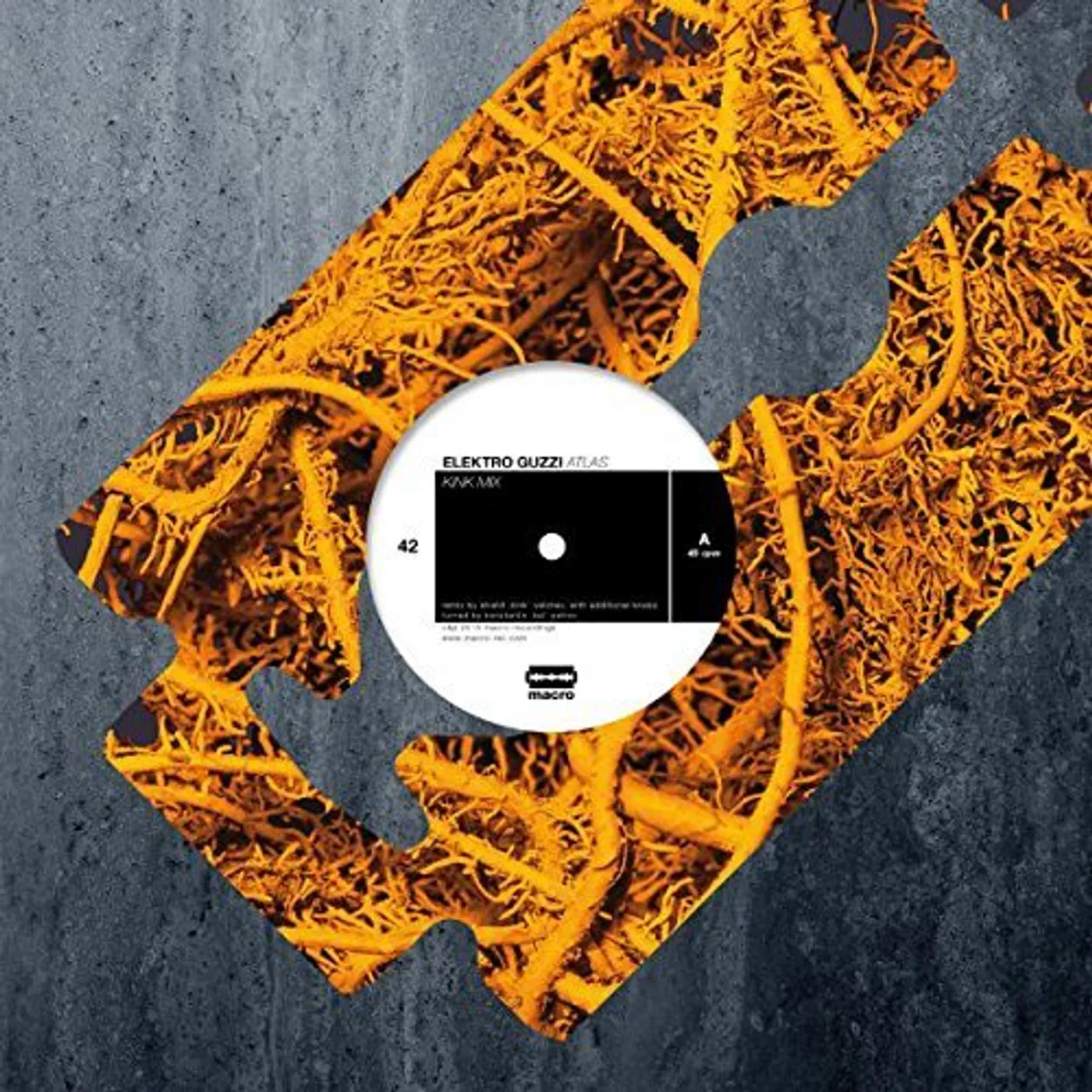 KINK VS. ELEKTRO GUZZI Atlas / Vodolaz Versions Vinyl Record