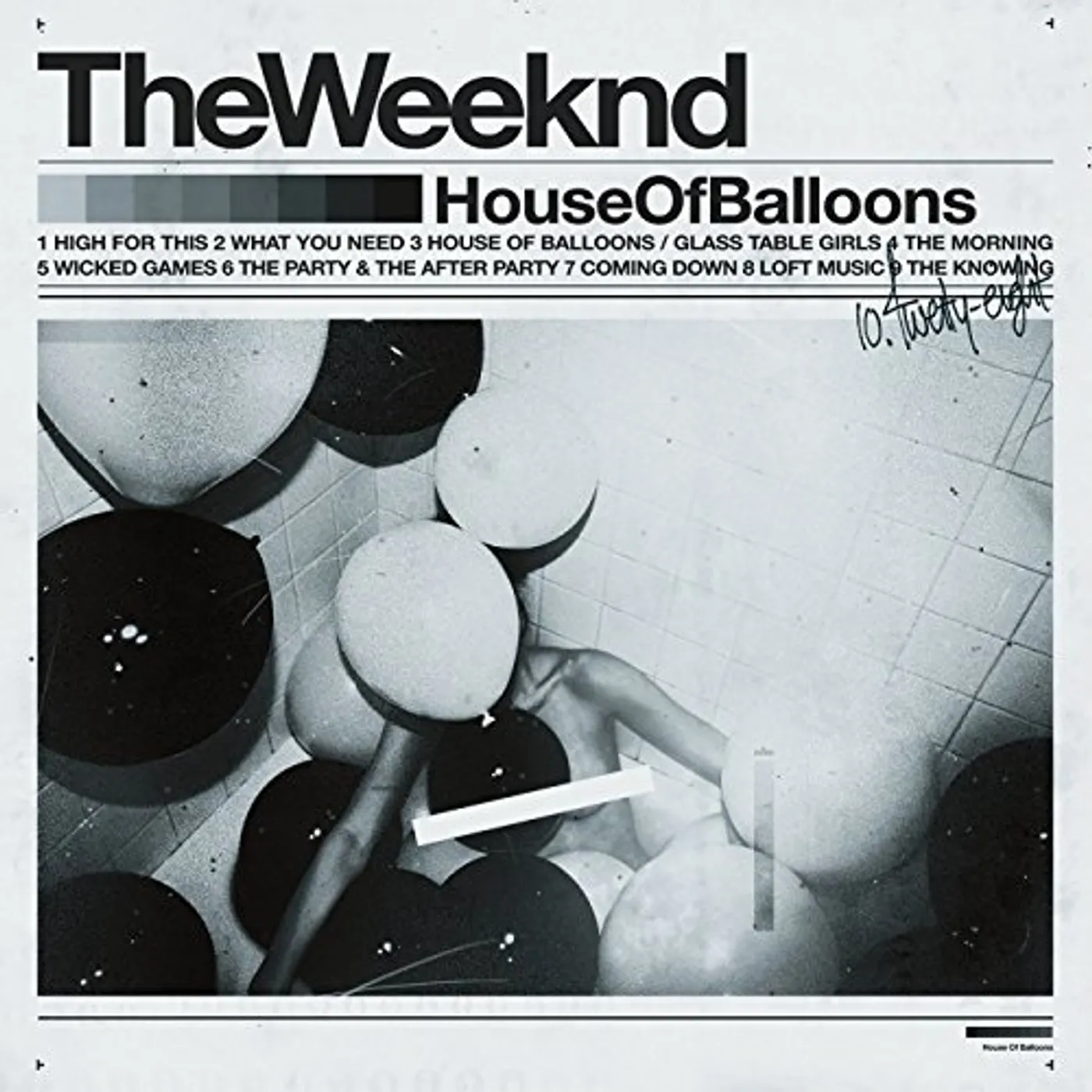 The Weeknd HOUSE OF BALLOONS CD