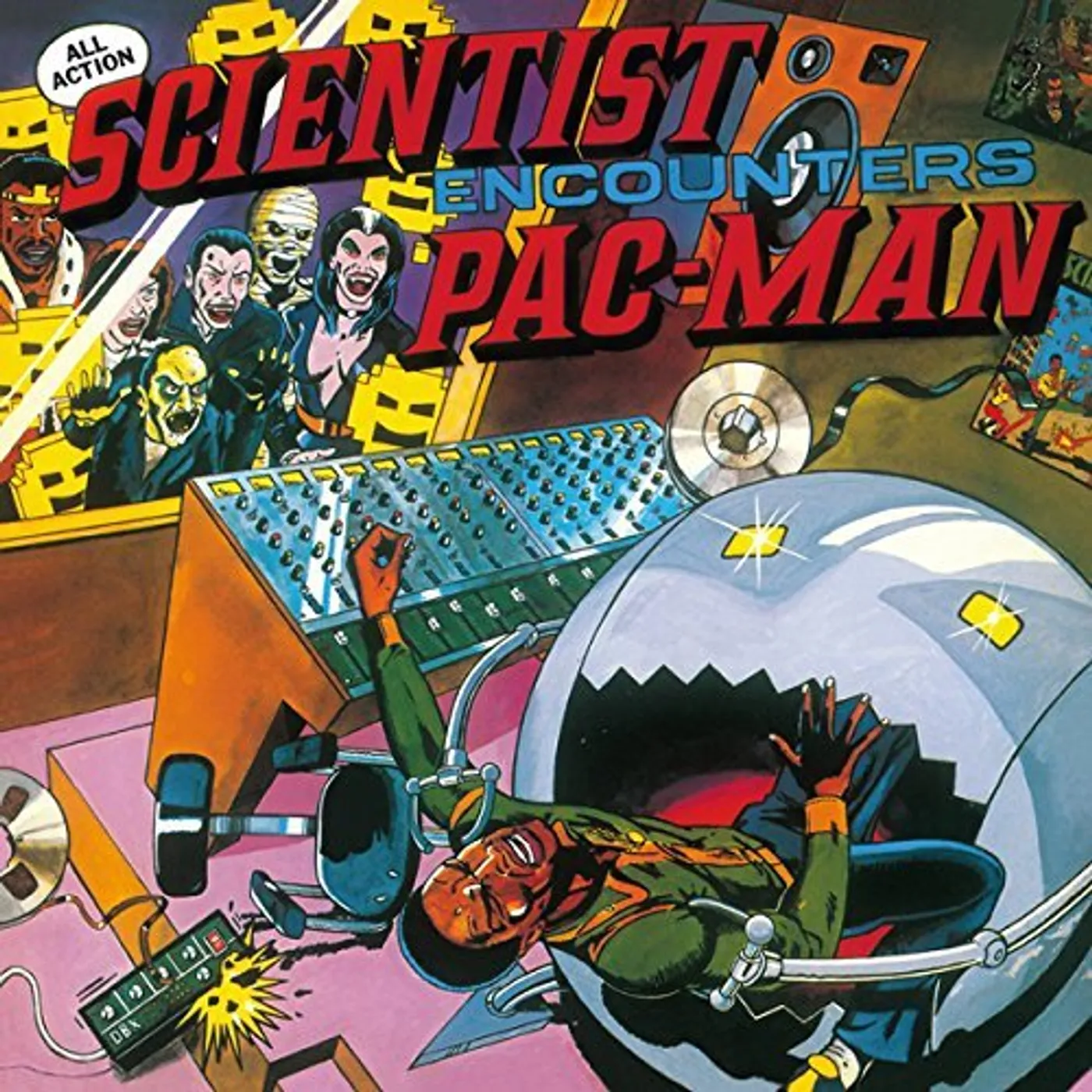 Scientist ENCOUNTERS PAC-MAN AT CHANNEL ONE Vinyl Record