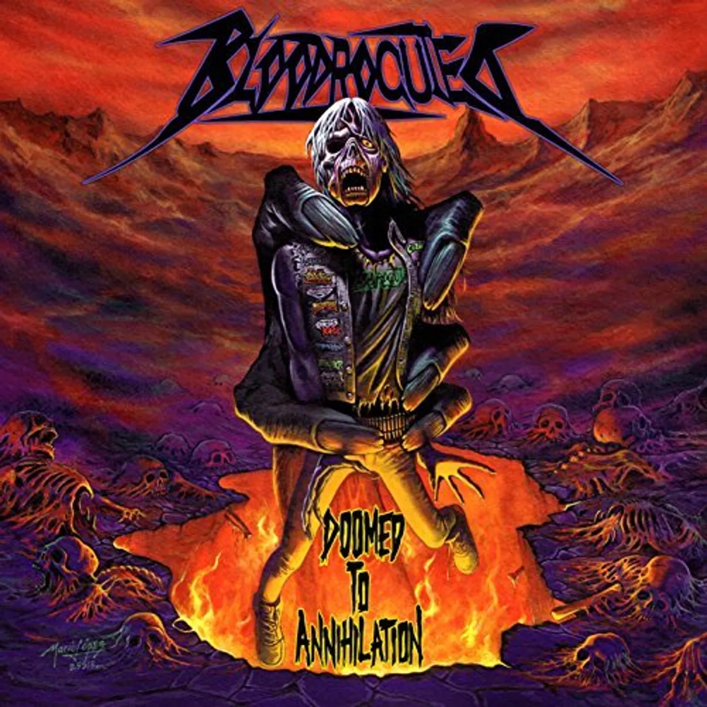 Bloodrocuted DOOMED TO ANNIHILATION CD