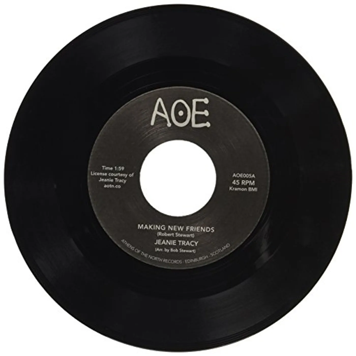 Jeanie Tracy Making New Friends Vinyl Record