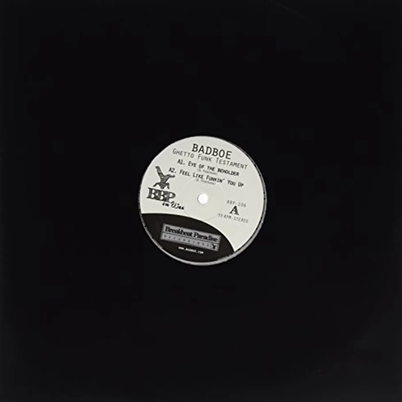 BadBoe Ghetto Funk Testament Vinyl Record