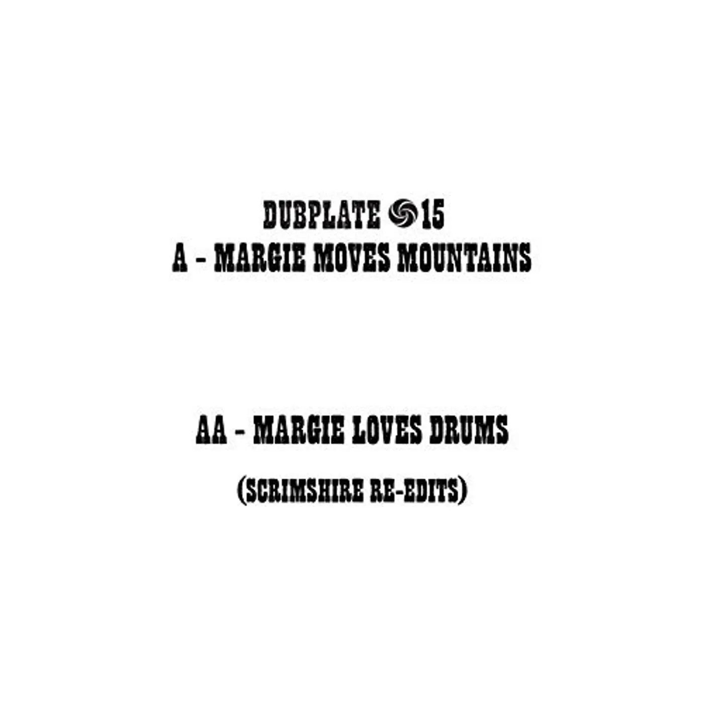 Scrimshire Edits MARGIE MOVES MOUNTAINS Vinyl Record