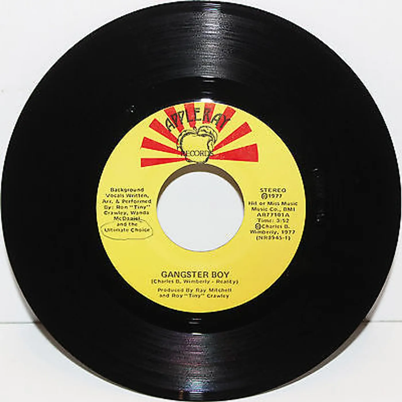 The Reality Band and Show GANGSTERBOY Vinyl Record