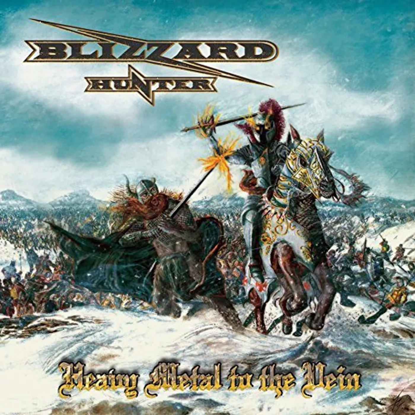 Blizzard Hunter HEAVY METAL TO THE VEIN CD