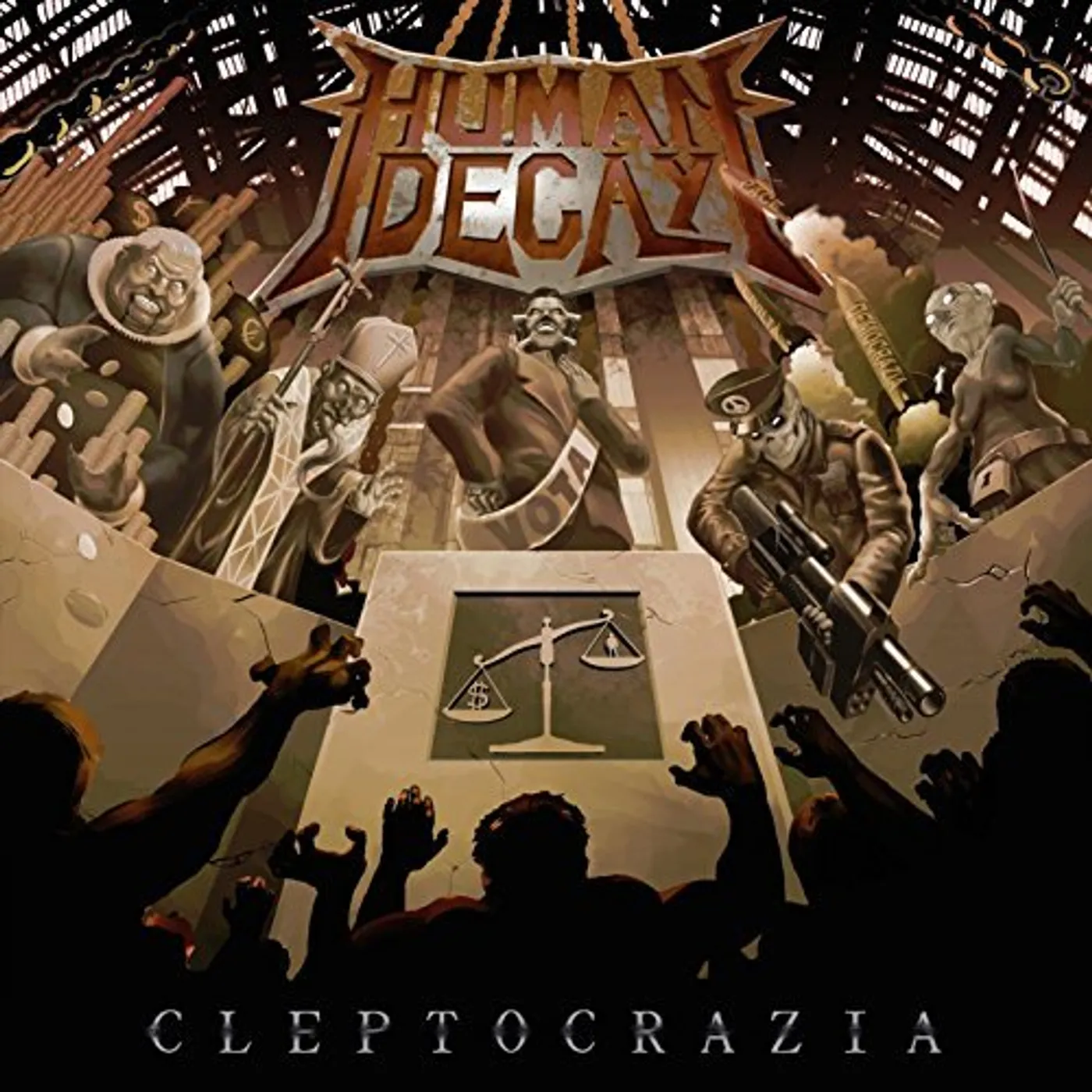 Human Decay CLEPTOCRAZIA CD