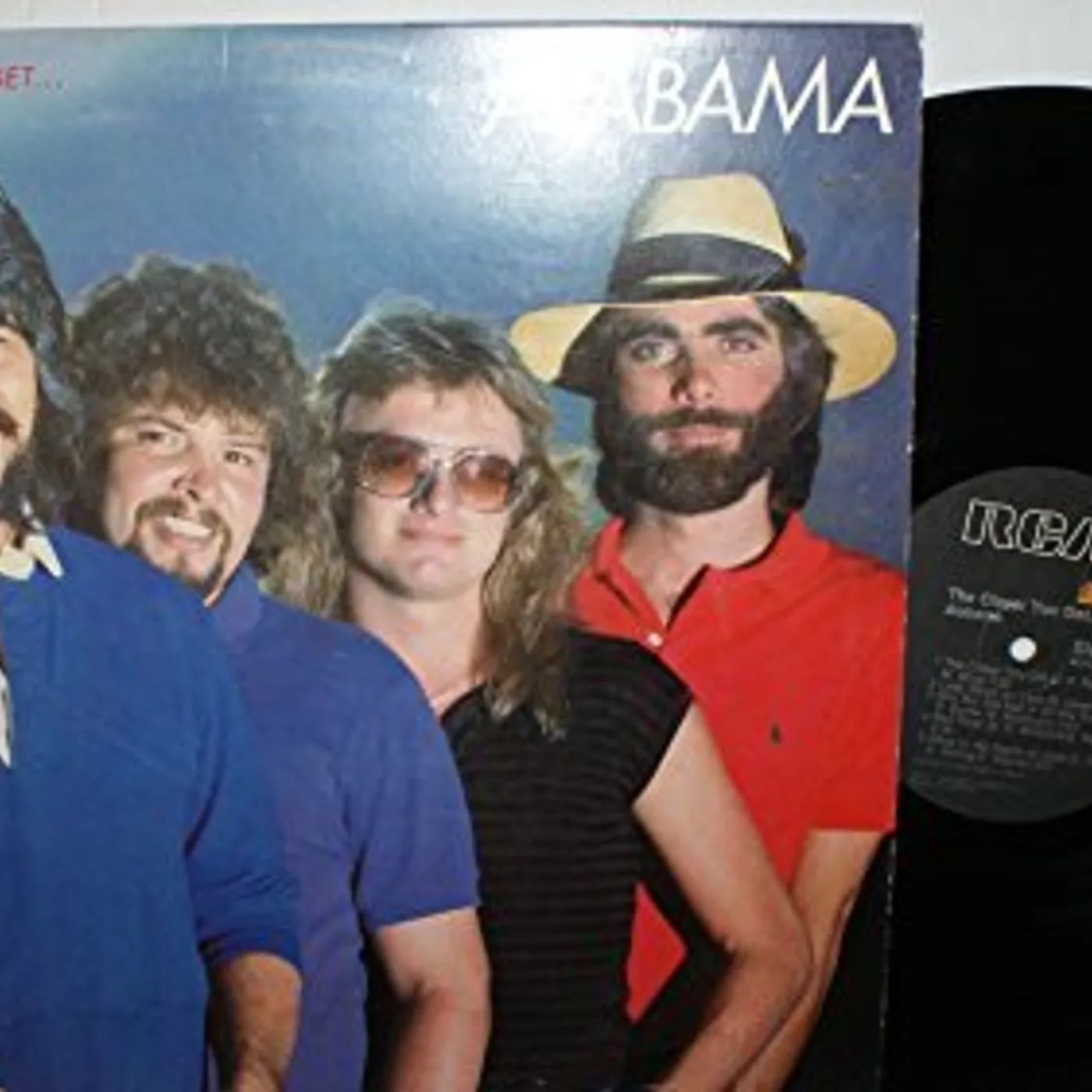 Alabama CLOSER YOU GET Vinyl Record