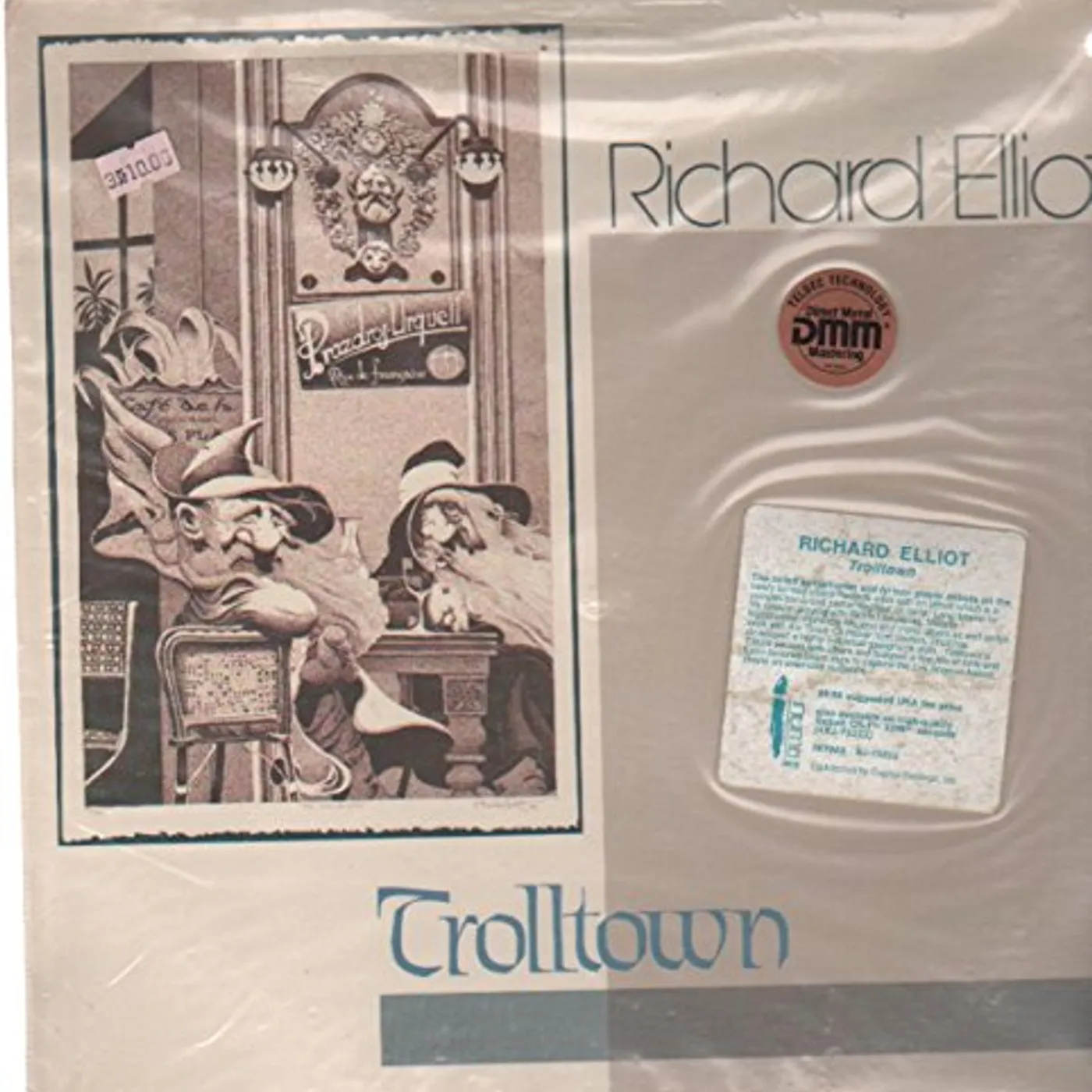 Richard Elliot TROOLTOWN Vinyl Record