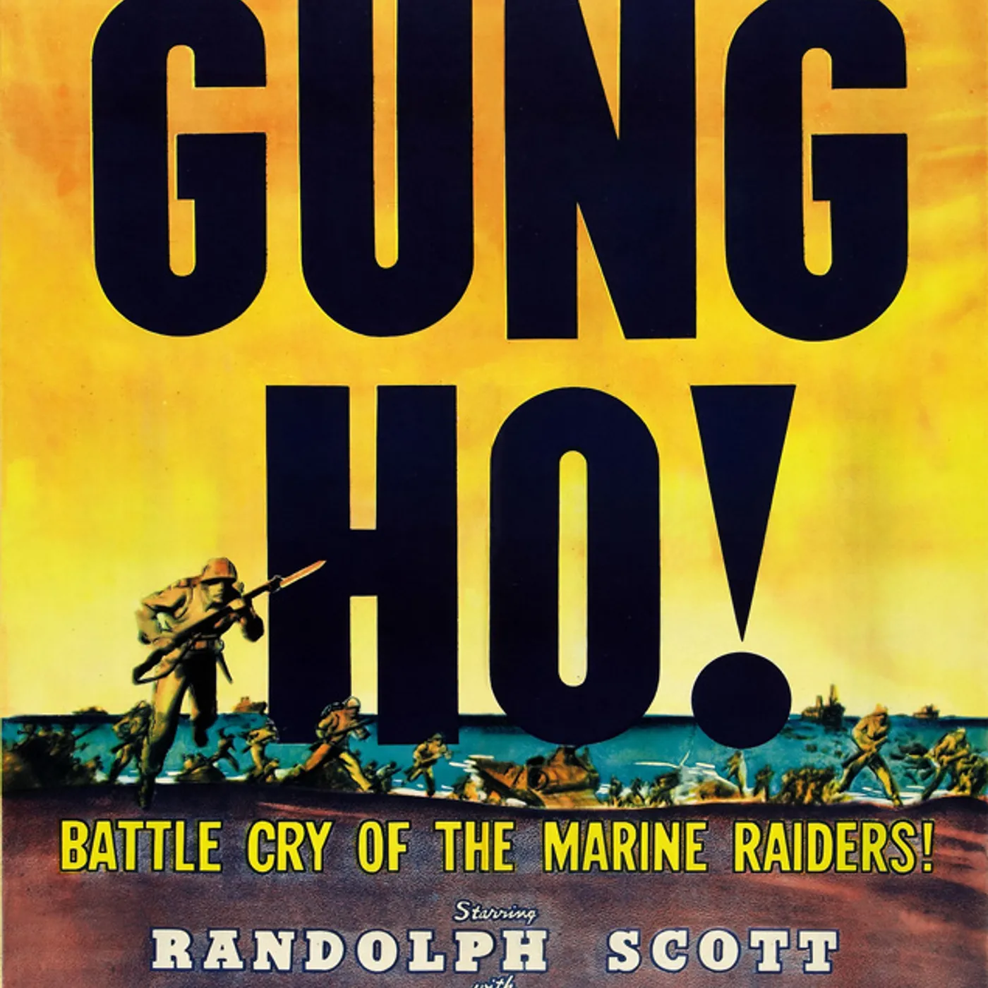 GUNG HO (1943) DVD