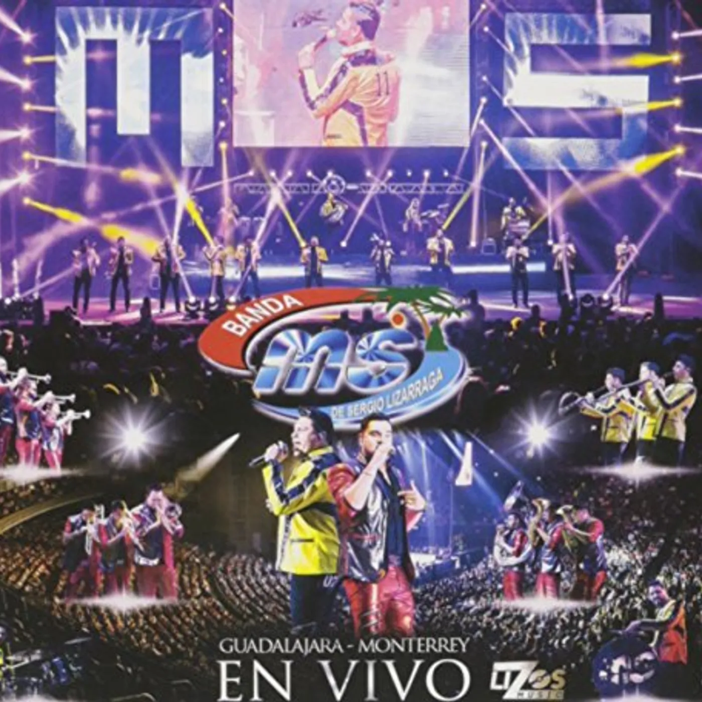Banda Sinaloense MS de Sergio Lizárraga EN VIVO - GUADALAJARA - MONTERREY CD